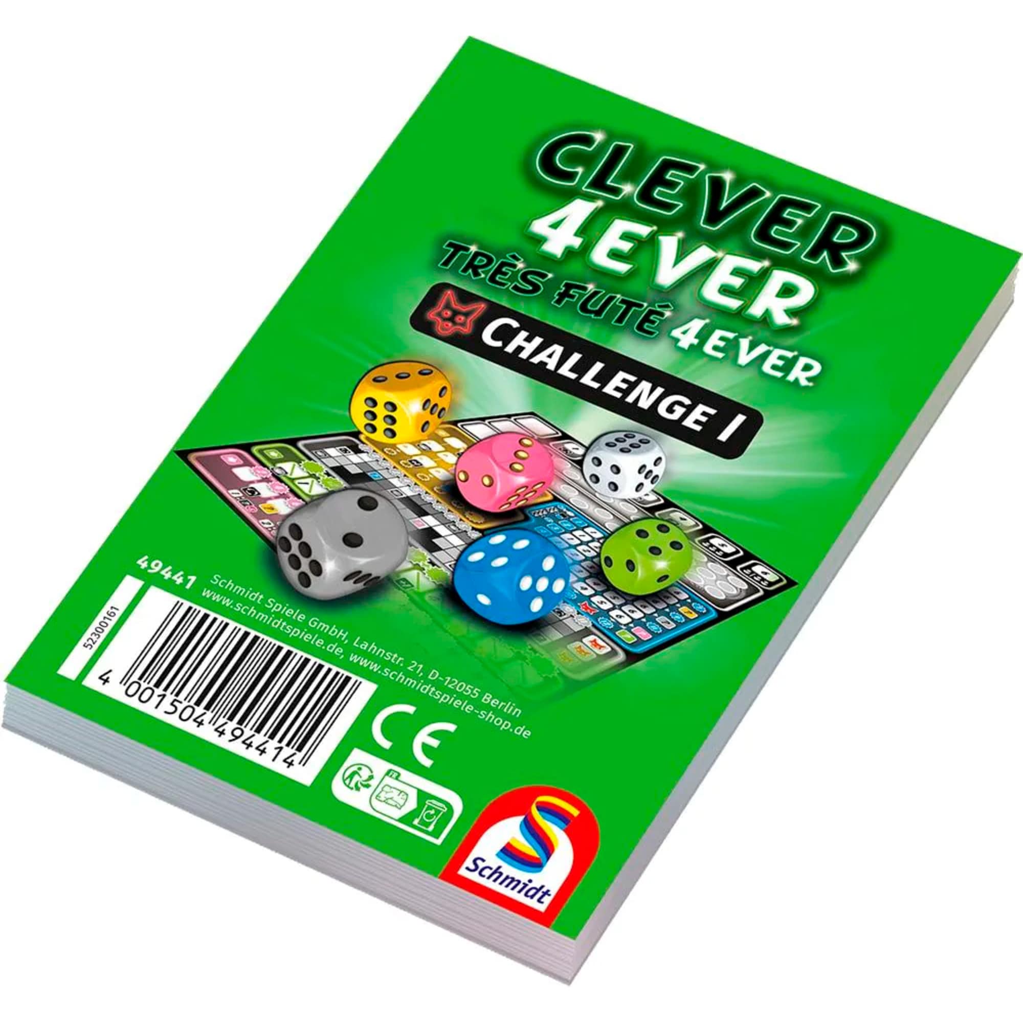 Schmidt Spiele Spielblock Clever 4ever - Challenge, Zusatzblock - Bild 1