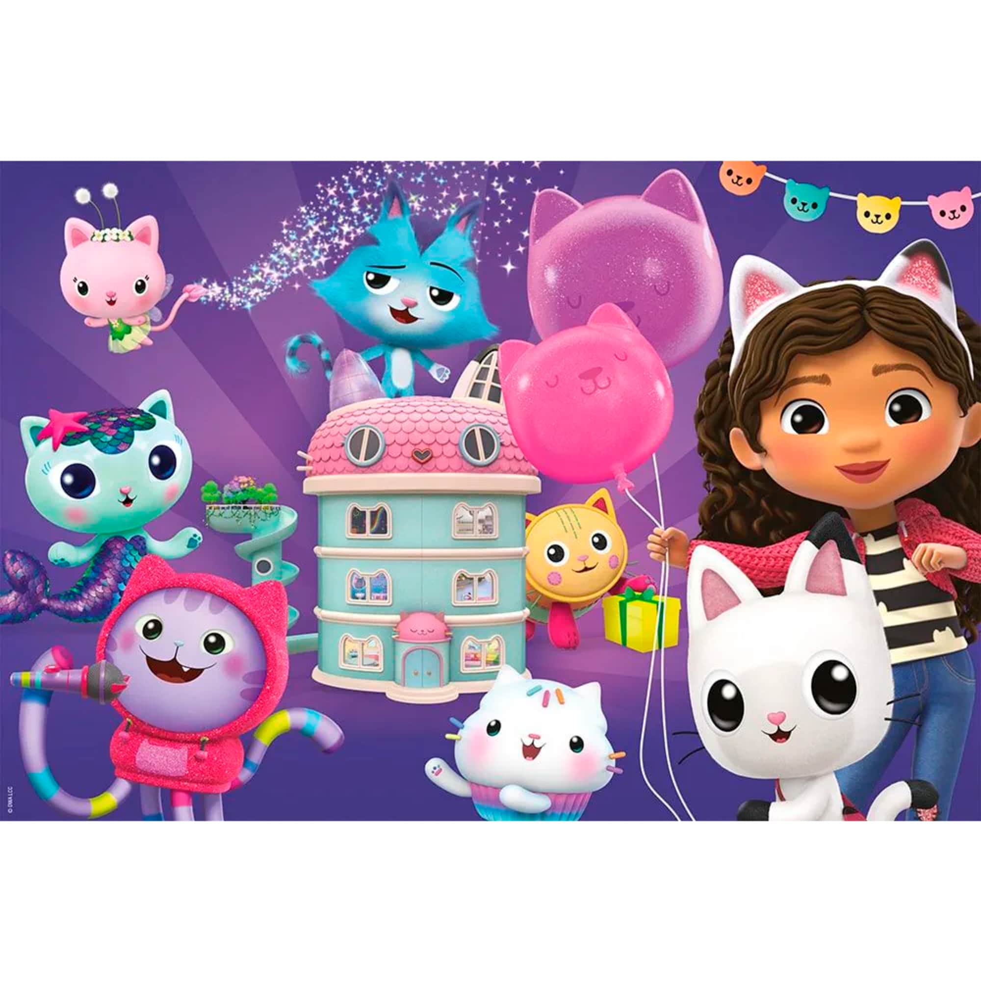 Schmidt Spiele Puzzle Gabby's Dollhouse: Geburtstagsfeier im Puppenhaus - Bild 1