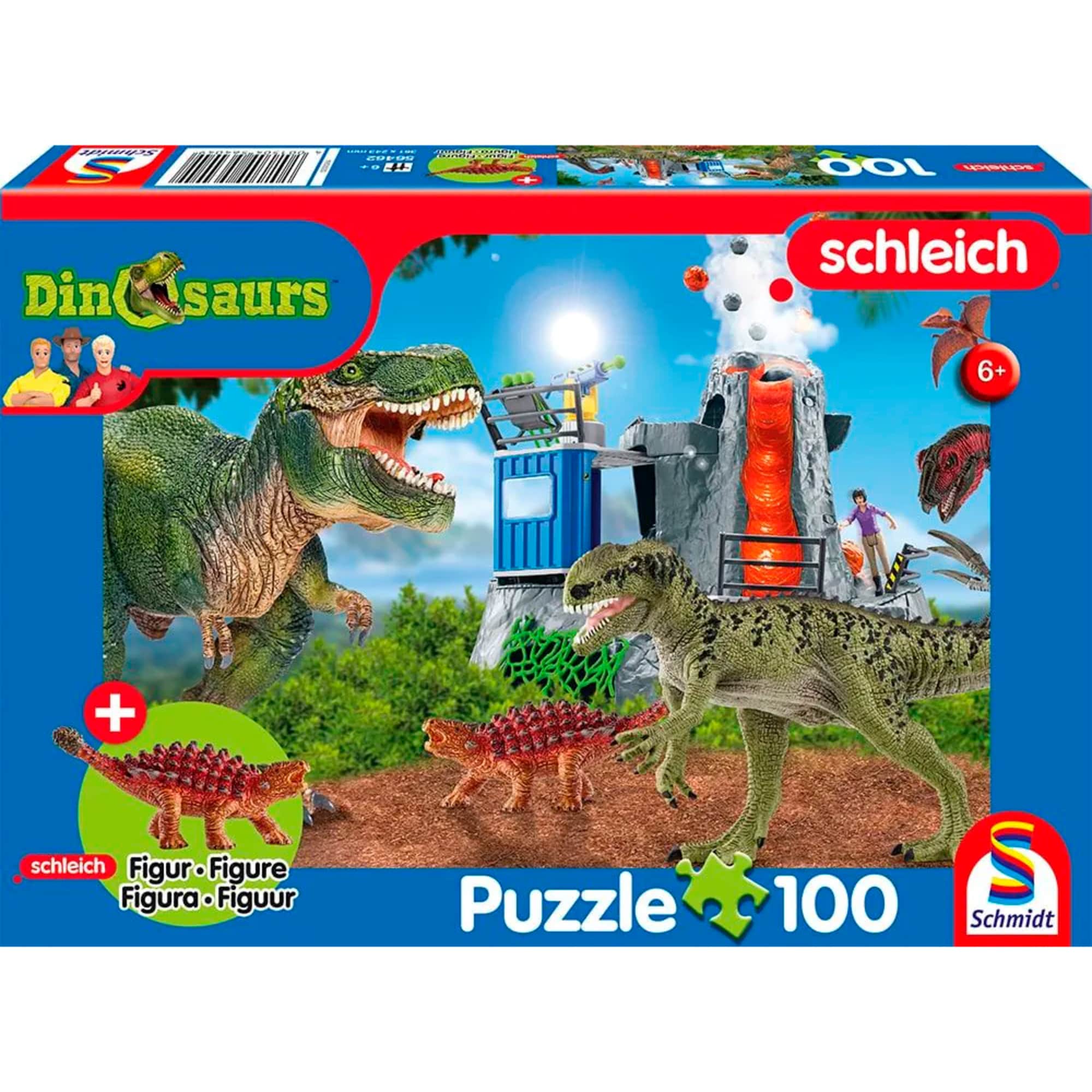 Schmidt Spiele Puzzle Schleich: Dinosaurs &ndash; Dinosaurier der Urzeit - Bild 1