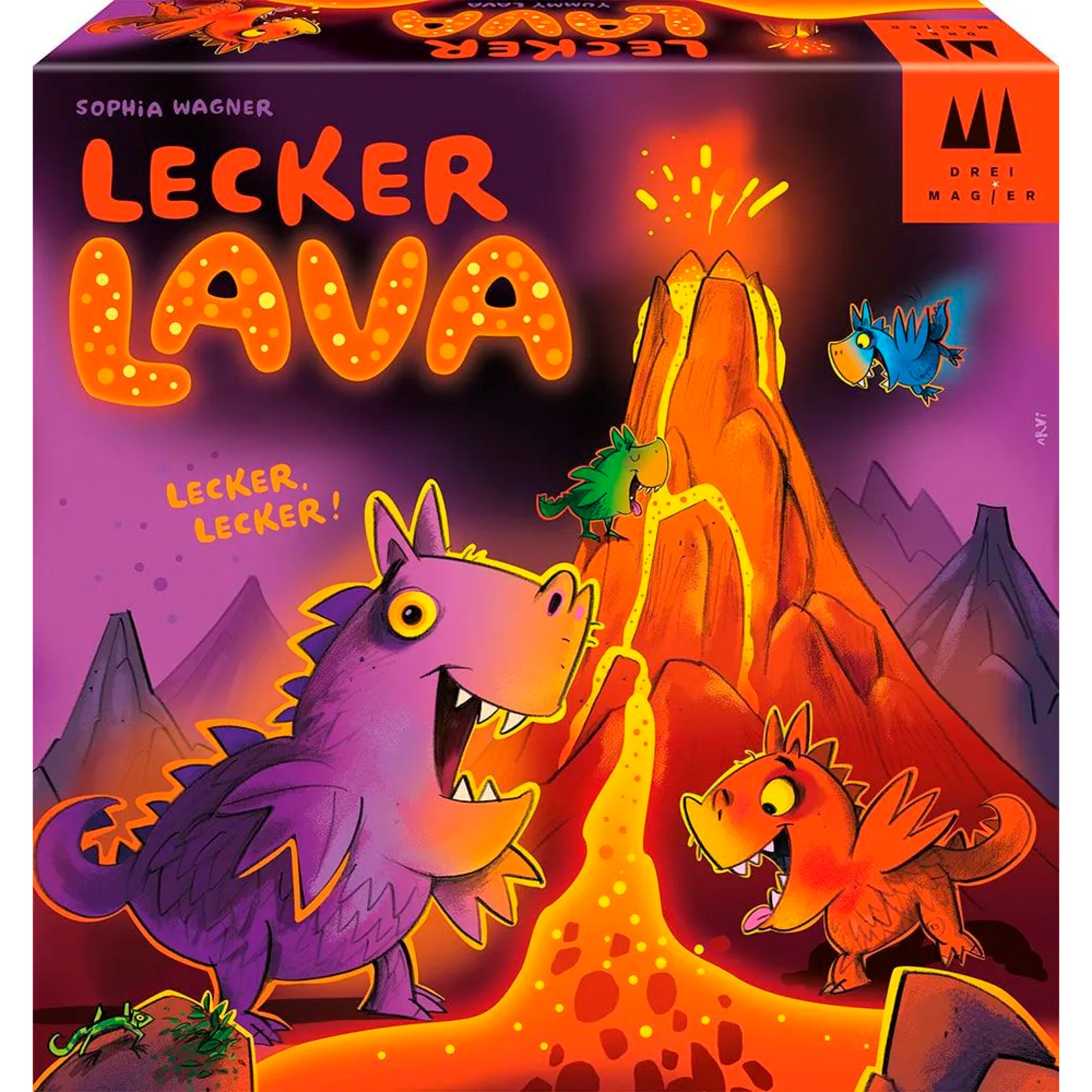 Schmidt Spiele Brettspiel Drei Magier: Lecker Lava - Bild 1