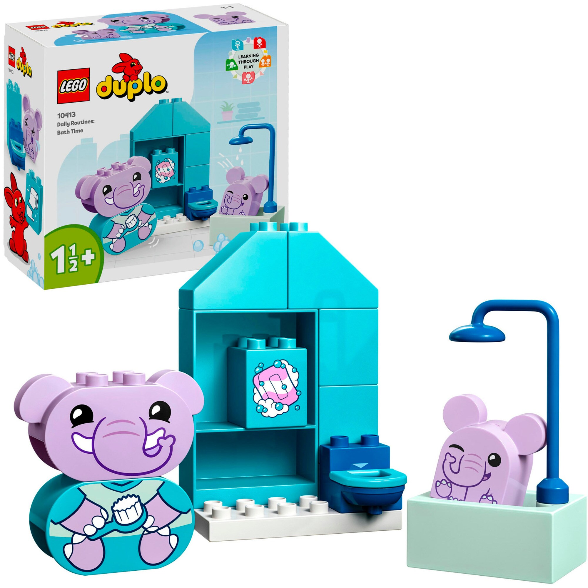 LEGO Konstruktionsspielzeug DUPLO Alltagsroutinen: Baden - Bild 1