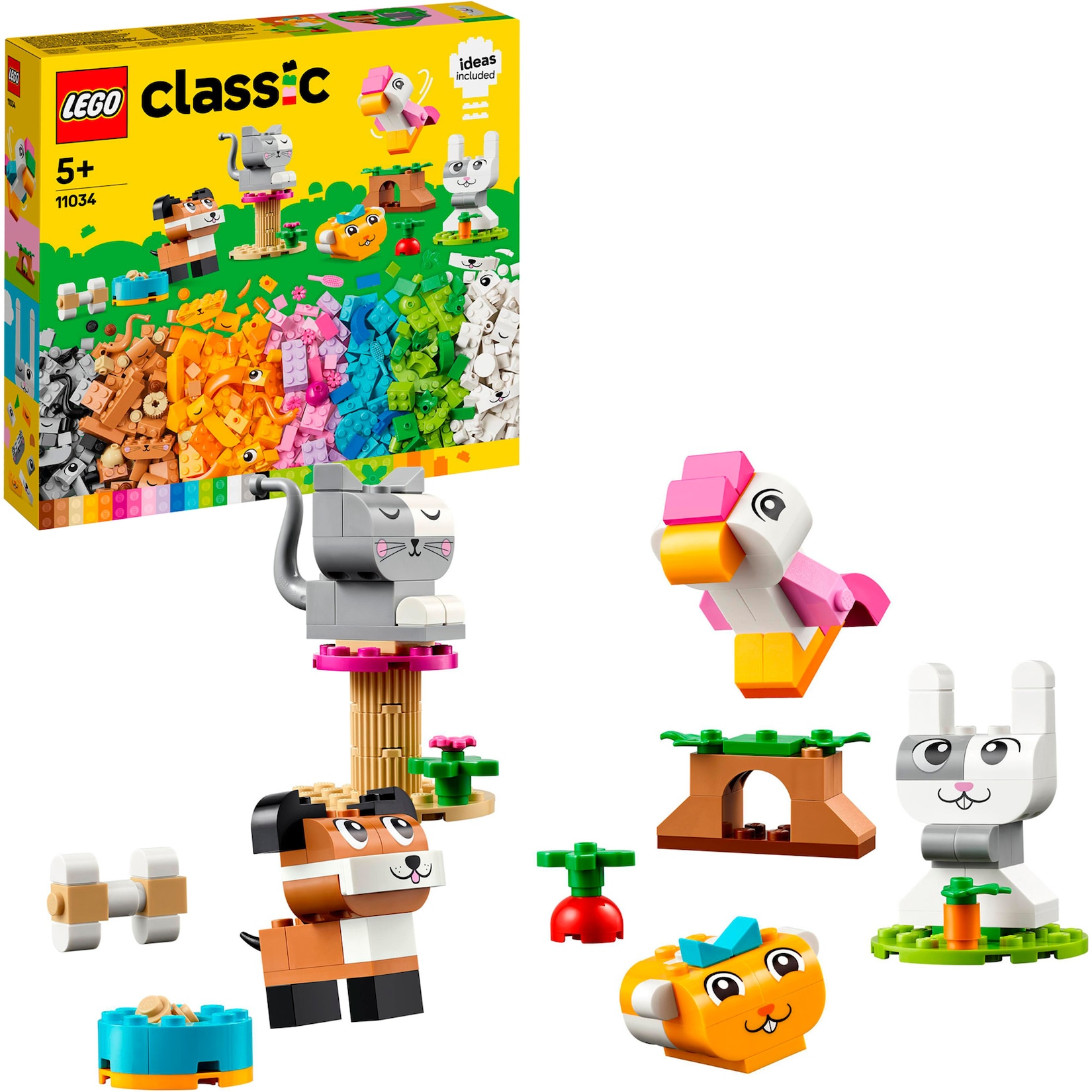 LEGO Konstruktionsspielzeug Classic Kreative Tiere