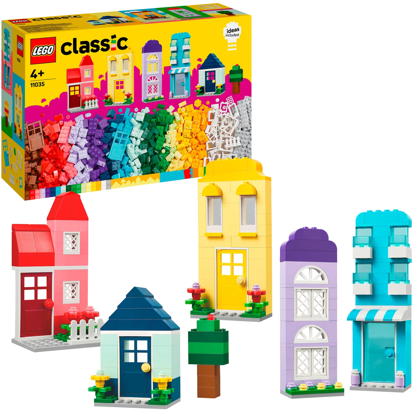 LEGO Konstruktionsspielzeug Classic Kreative Häuser