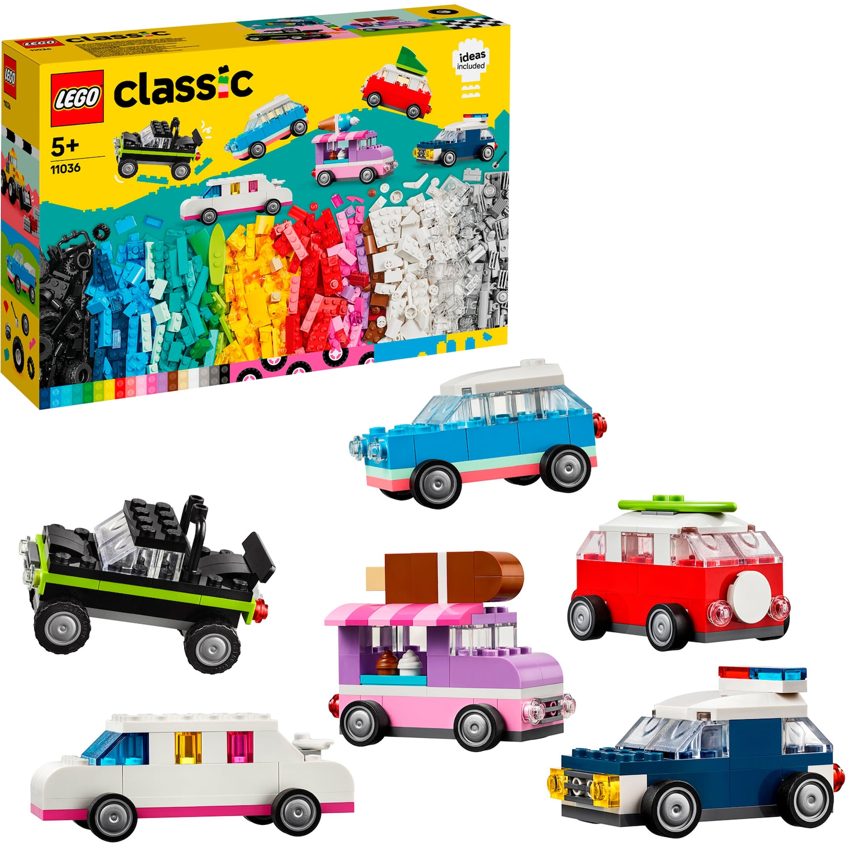 LEGO Konstruktionsspielzeug Classic Kreative Fahrzeuge