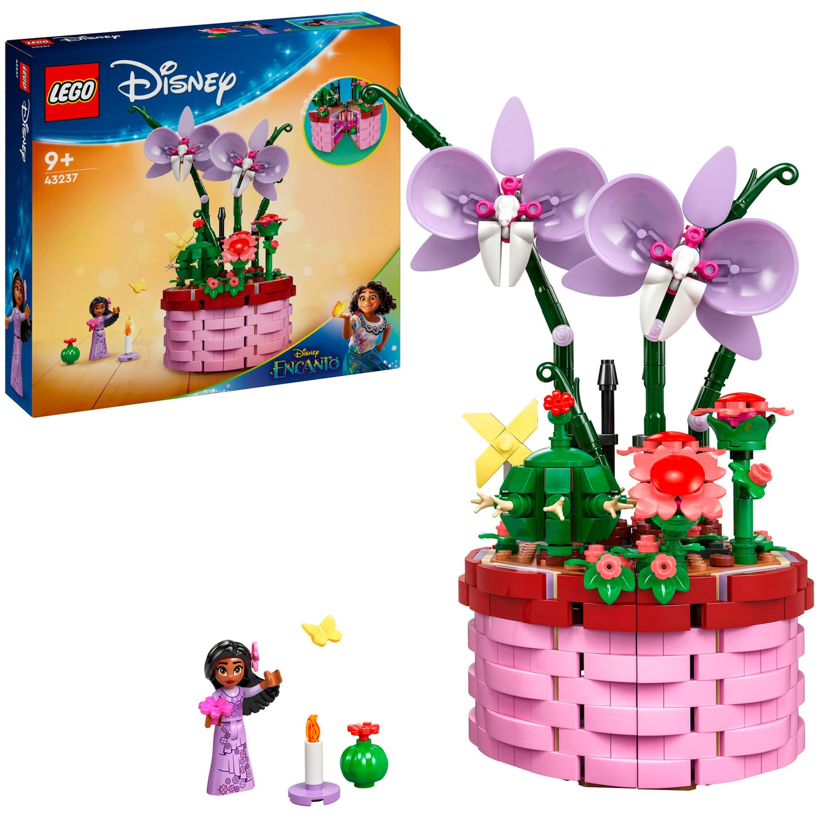 LEGO Konstruktionsspielzeug Disney Classic Isabelas Blumentopf