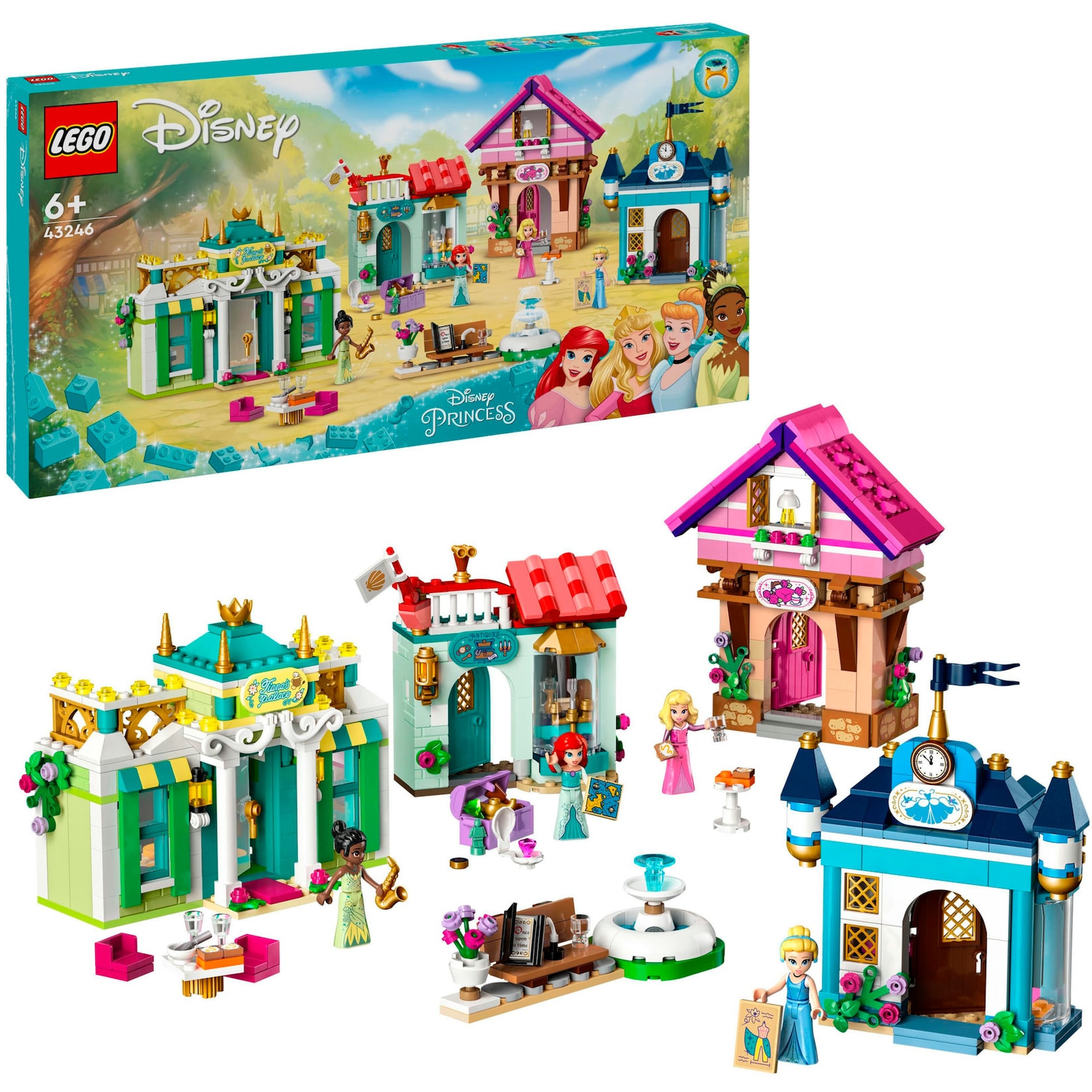 LEGO Konstruktionsspielzeug Disney Princess Disney Prinzessinnen Abenteuermarkt