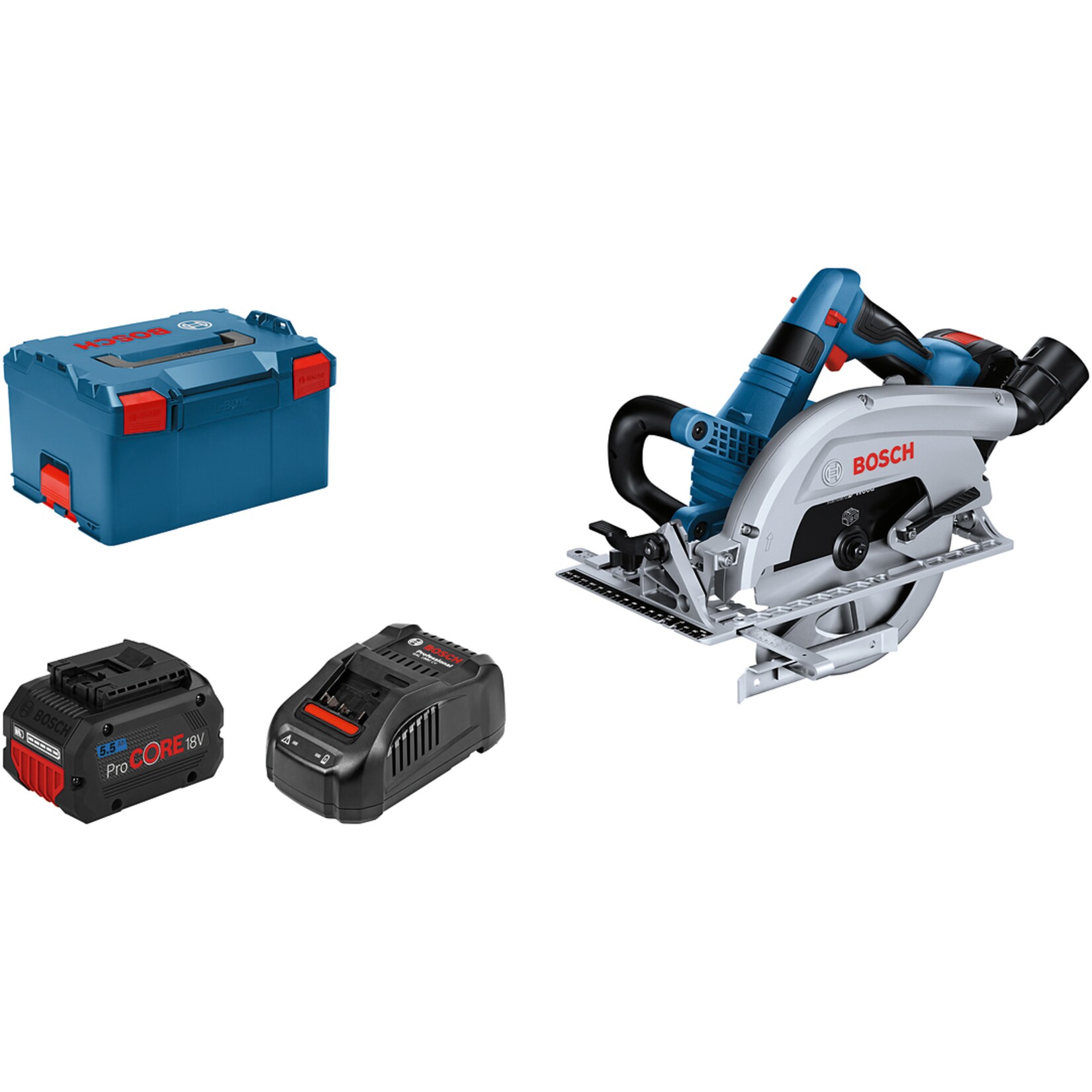 Bosch Handkreissäge Akku-Handkreissäge BITURBO GKS 18V-70 L Professional