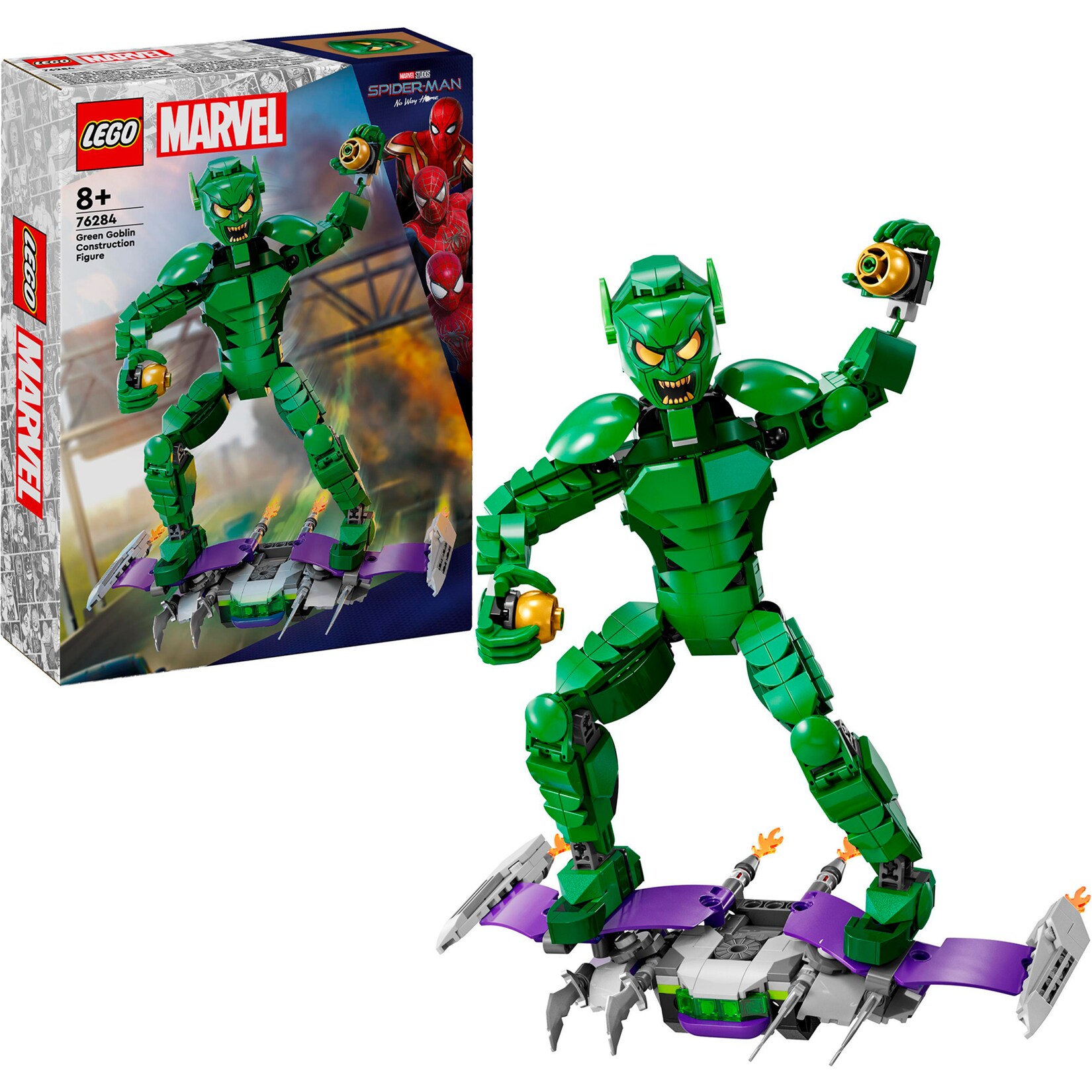 LEGO Konstruktionsspielzeug Marvel Green Goblin Baufigur