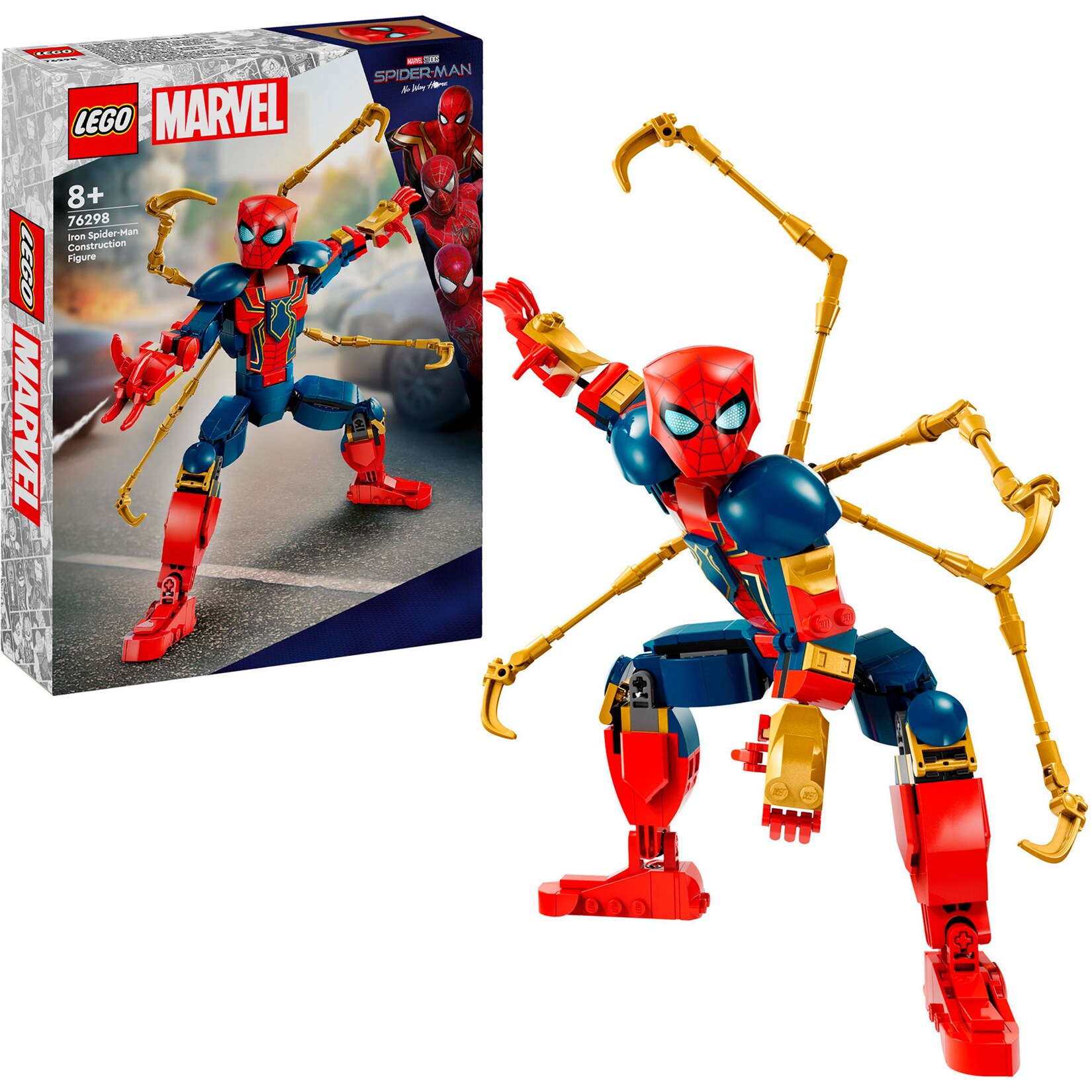 LEGO Konstruktionsspielzeug Marvel Iron Spider-Man Baufigur