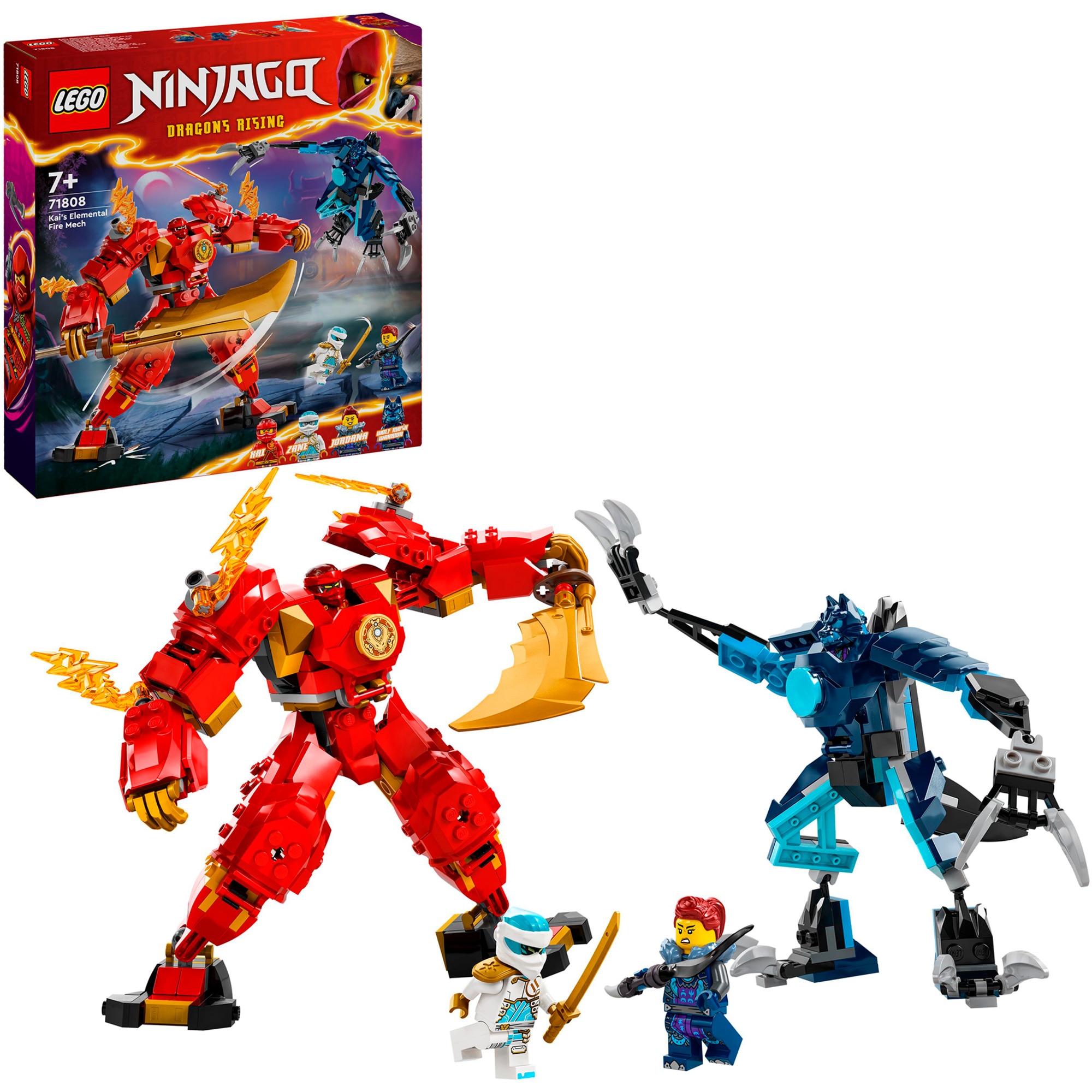 LEGO Konstruktionsspielzeug Ninjago Kais Feuermech - Bild 1