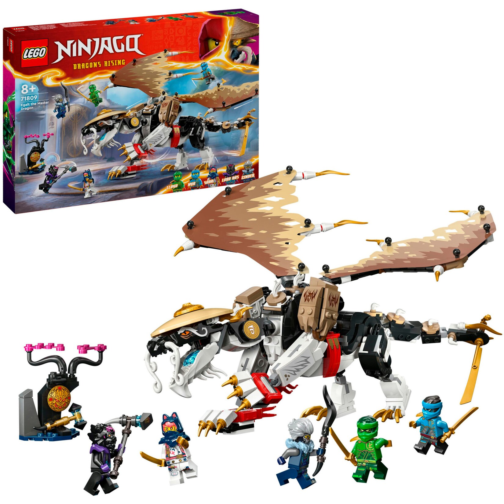 LEGO Konstruktionsspielzeug Ninjago Egalt der Meisterdrache