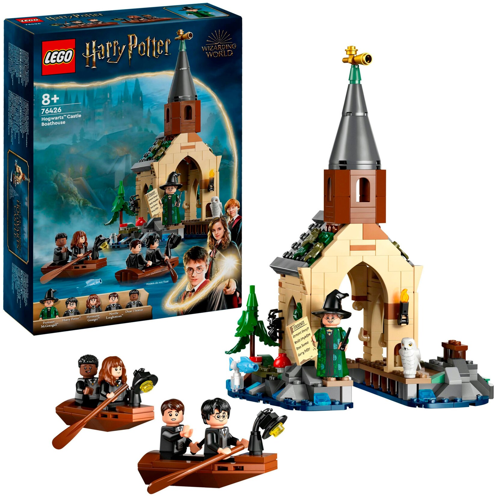 LEGO Konstruktionsspielzeug Harry Potter Bootshaus von Schloss Hogwarts