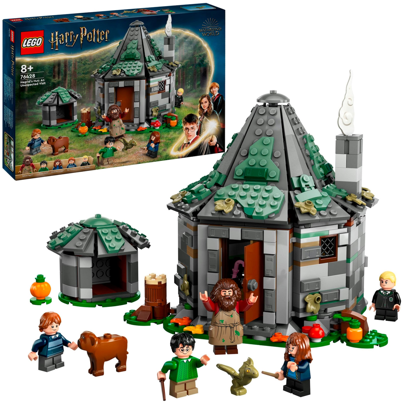 LEGO Konstruktionsspielzeug Harry Potter Hagrids Hütte: Ein unerwarteter Besuch