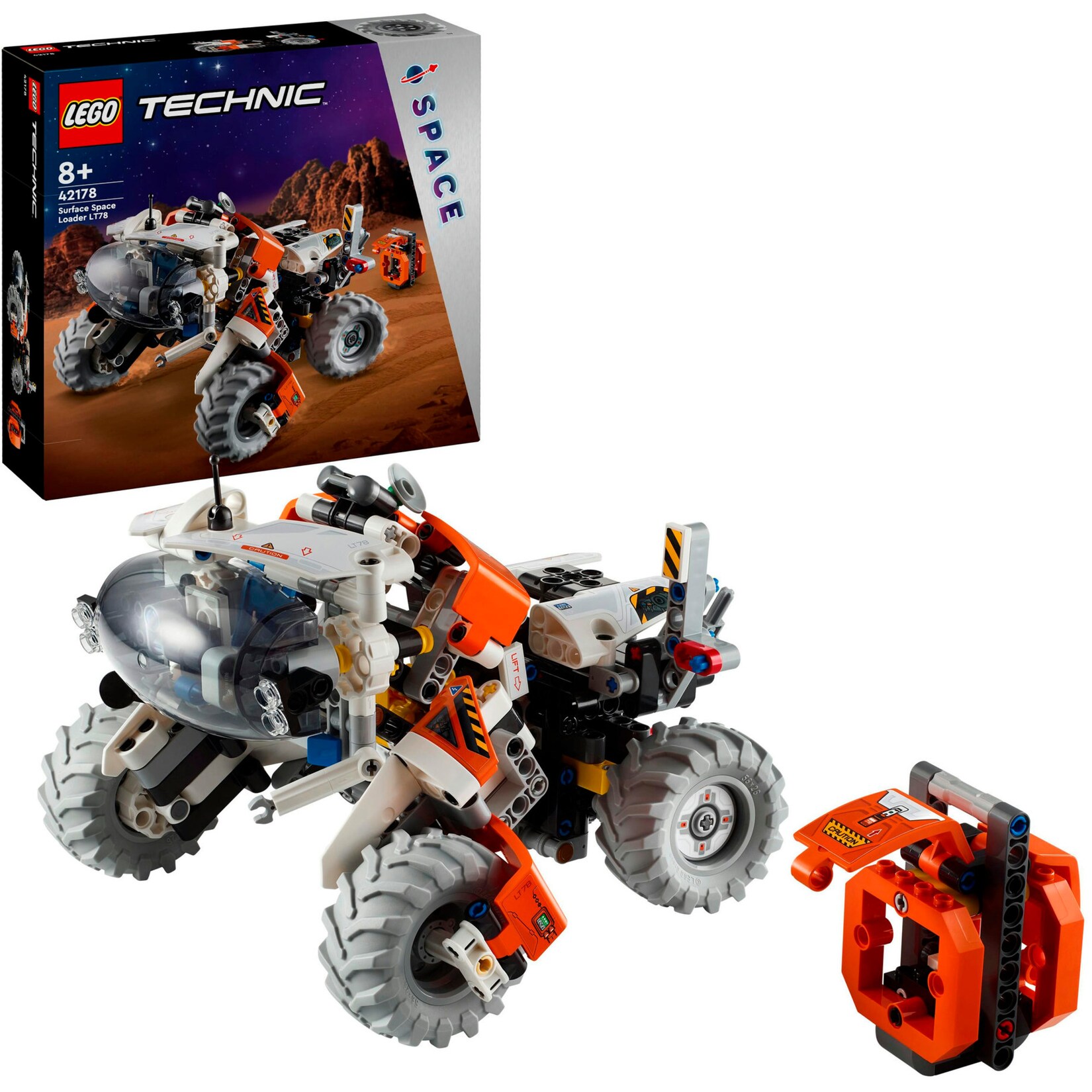 LEGO Konstruktionsspielzeug Technic Weltraum Transportfahrzeug LT78
