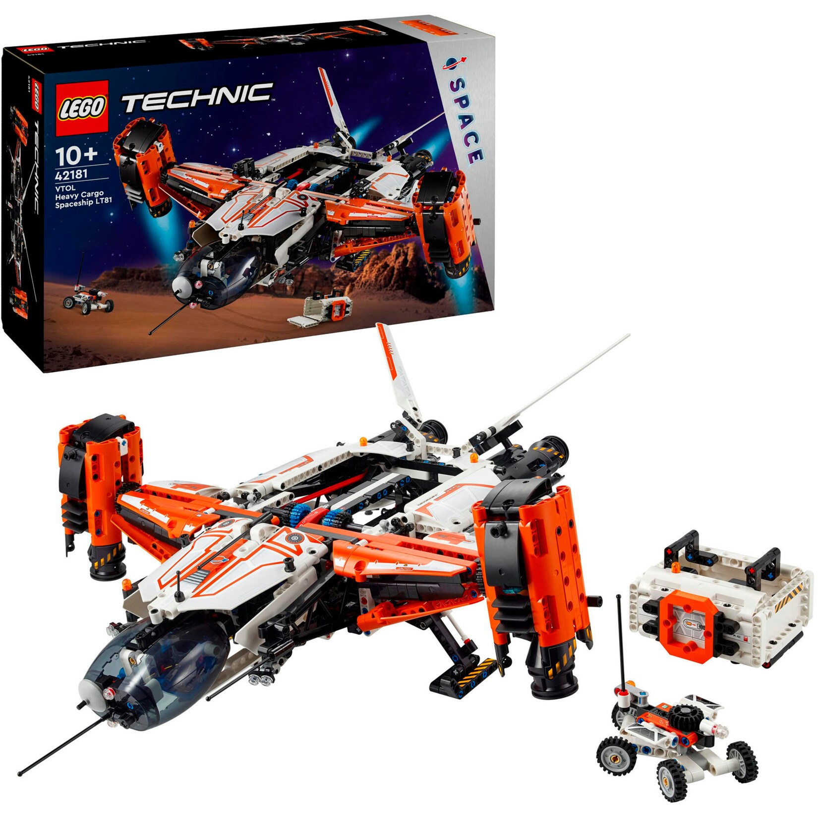 LEGO Konstruktionsspielzeug Technic VTOL Schwerlastraumfrachter LT81
