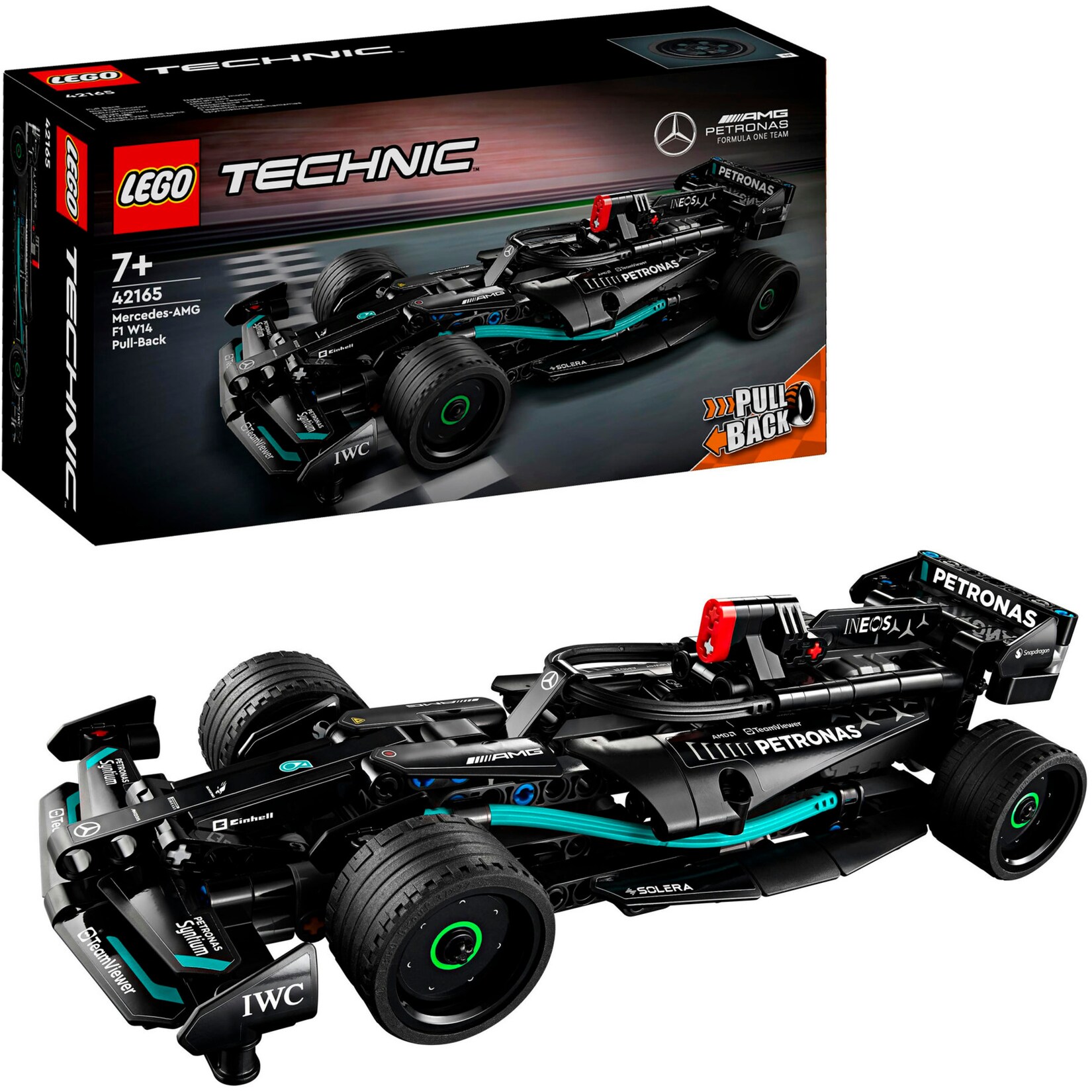LEGO Konstruktionsspielzeug Technic Mercedes-AMG F1 W14 E Performance Pull-Back