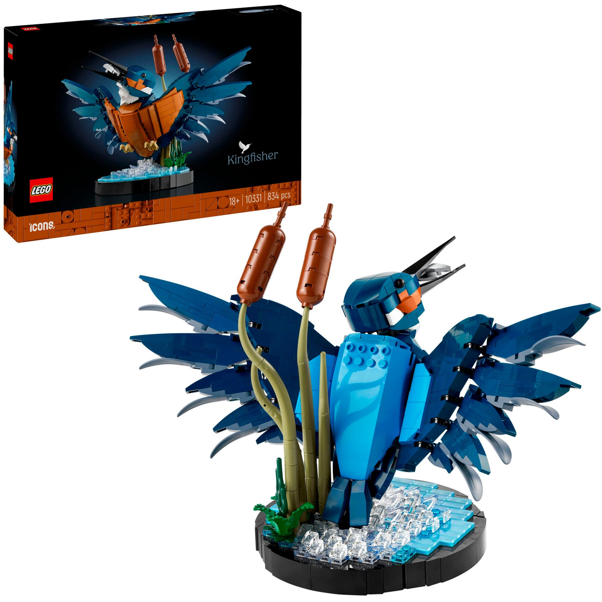 LEGO Konstruktionsspielzeug Icons Eisvogel - Bild 1