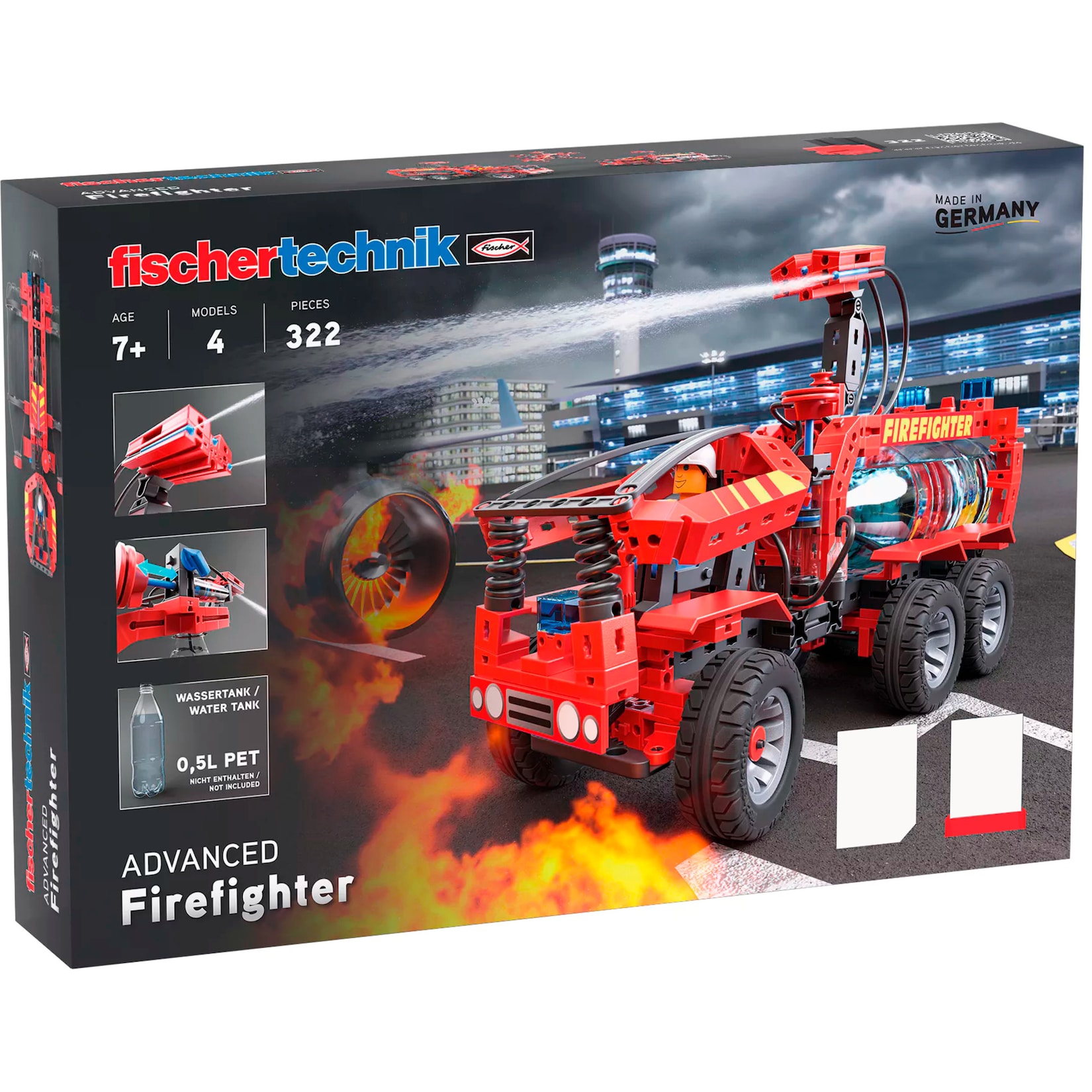 fischertechnik Konstruktionsspielzeug Advanced Firefighter