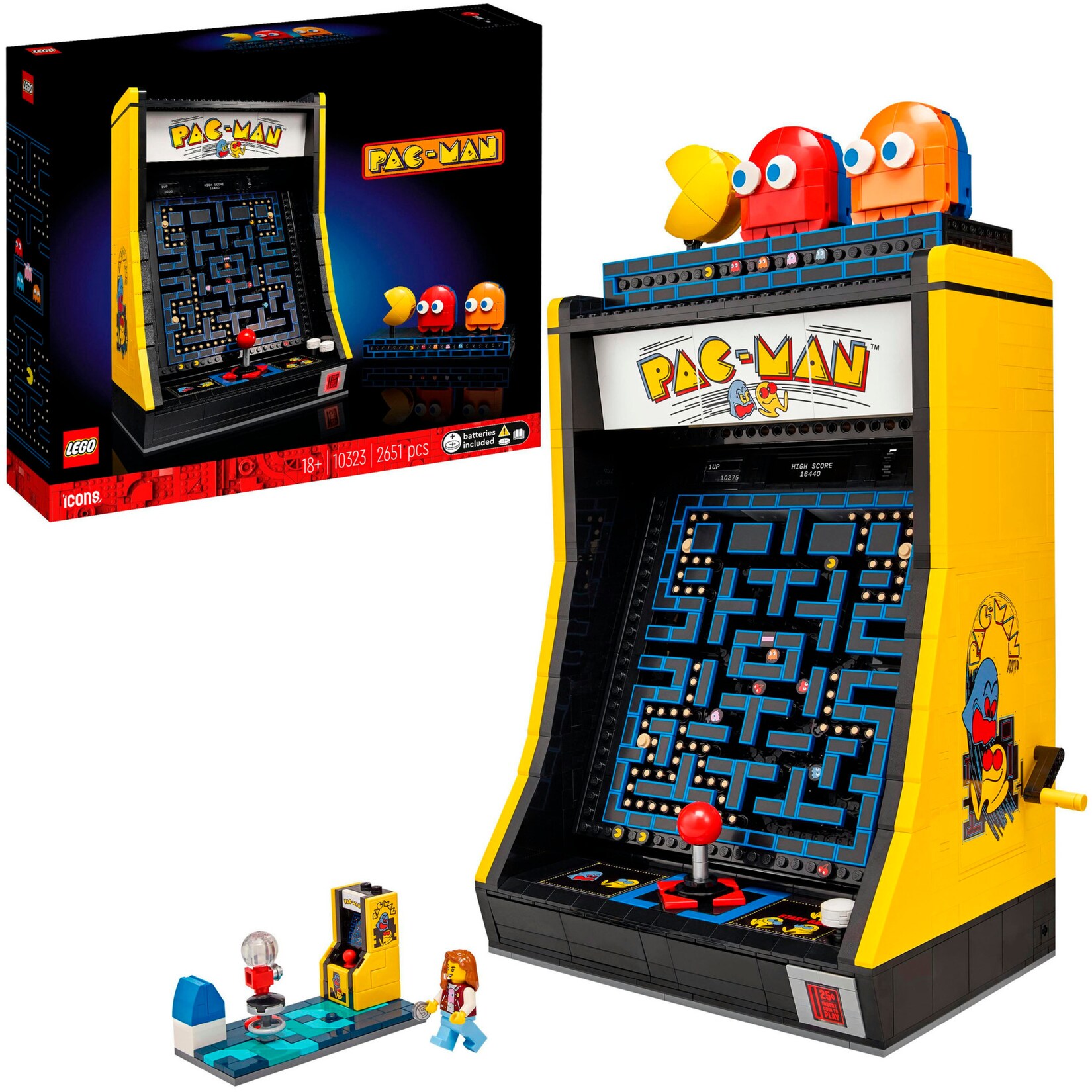 LEGO Konstruktionsspielzeug Icons PAC-MAN Spielautomat | 05702017416946