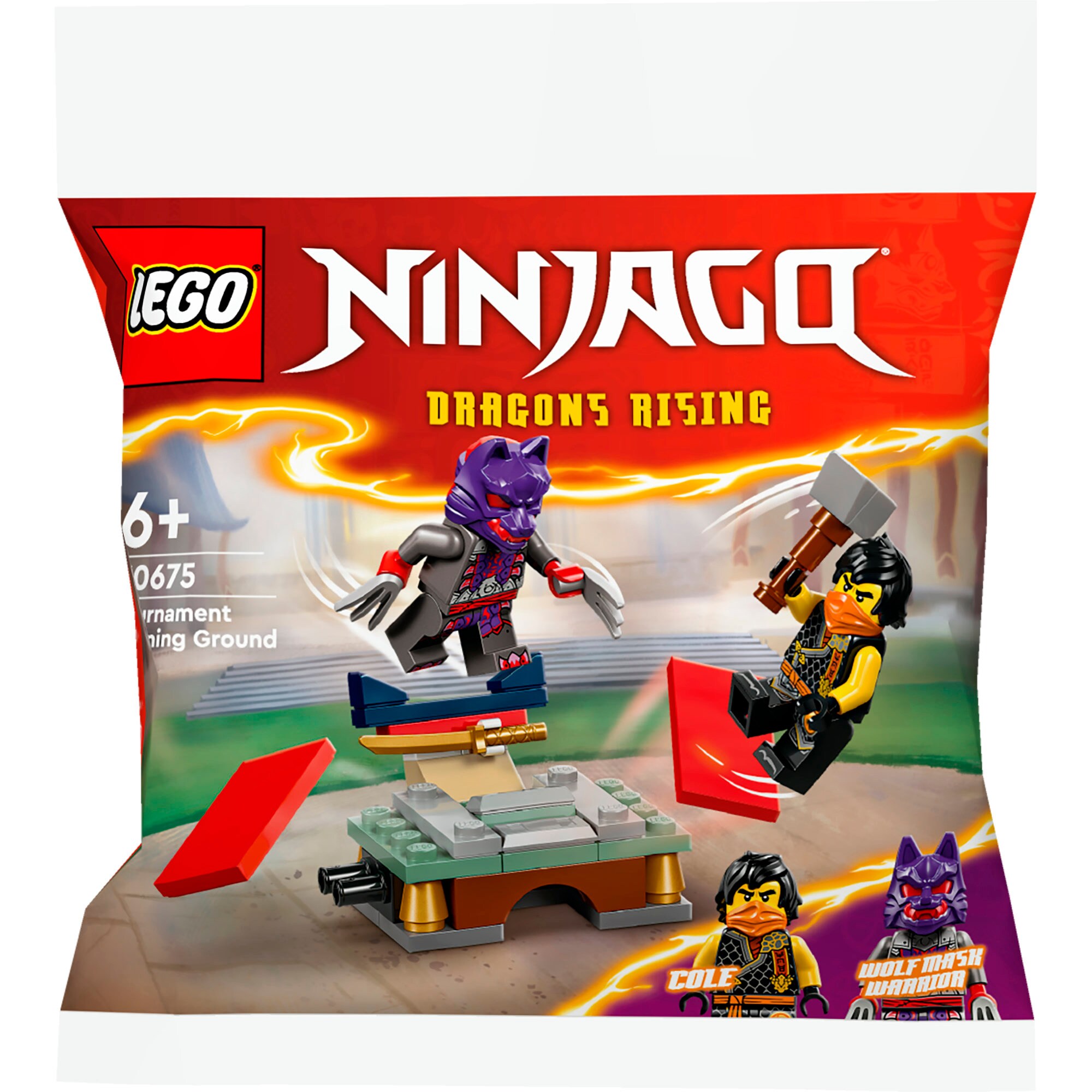 LEGO Konstruktionsspielzeug Ninjago Turnier-Trainingsgel&auml;nde - Bild 1