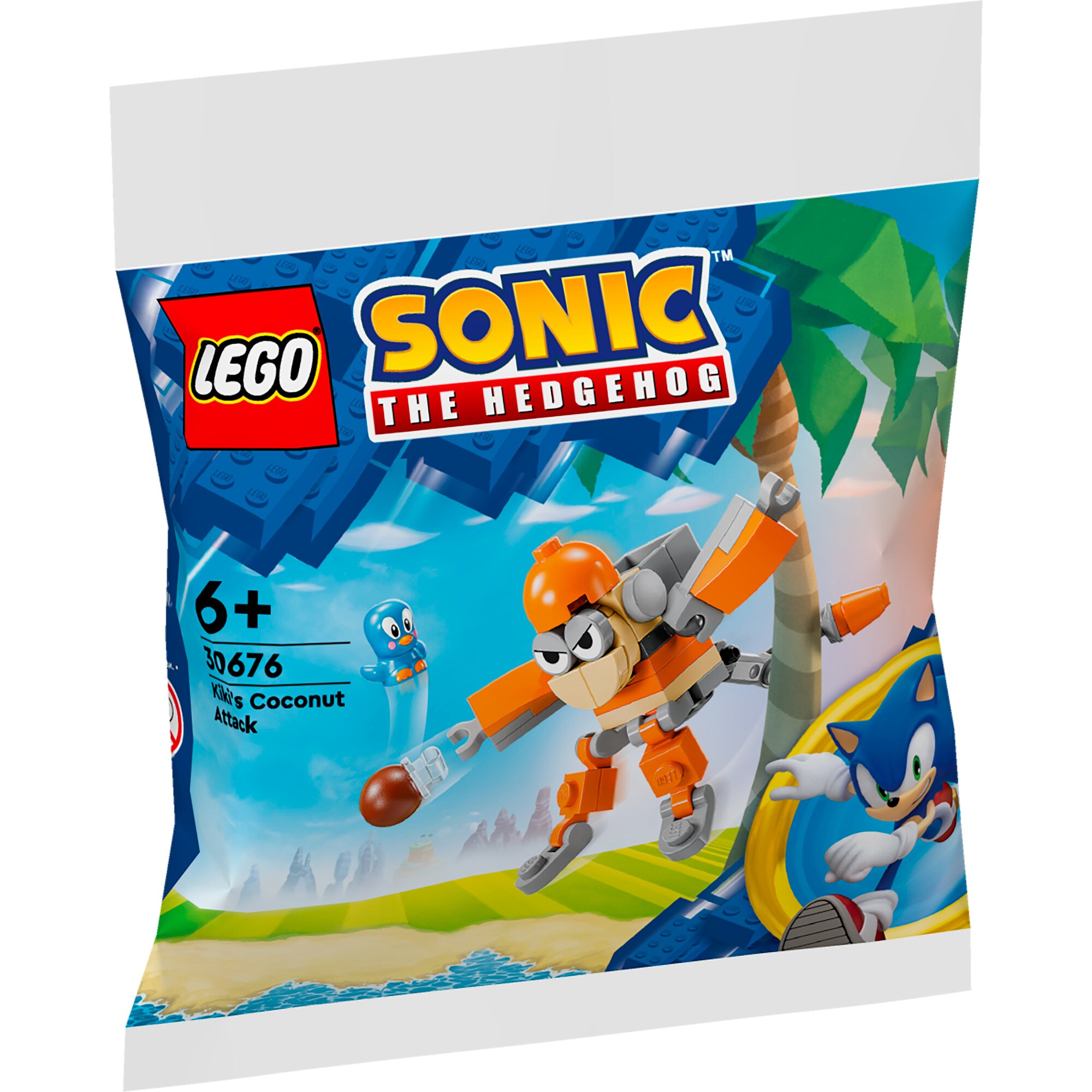 LEGO Konstruktionsspielzeug Sonic the Hedgehog Kikis Kokosnussattacke - Bild 1