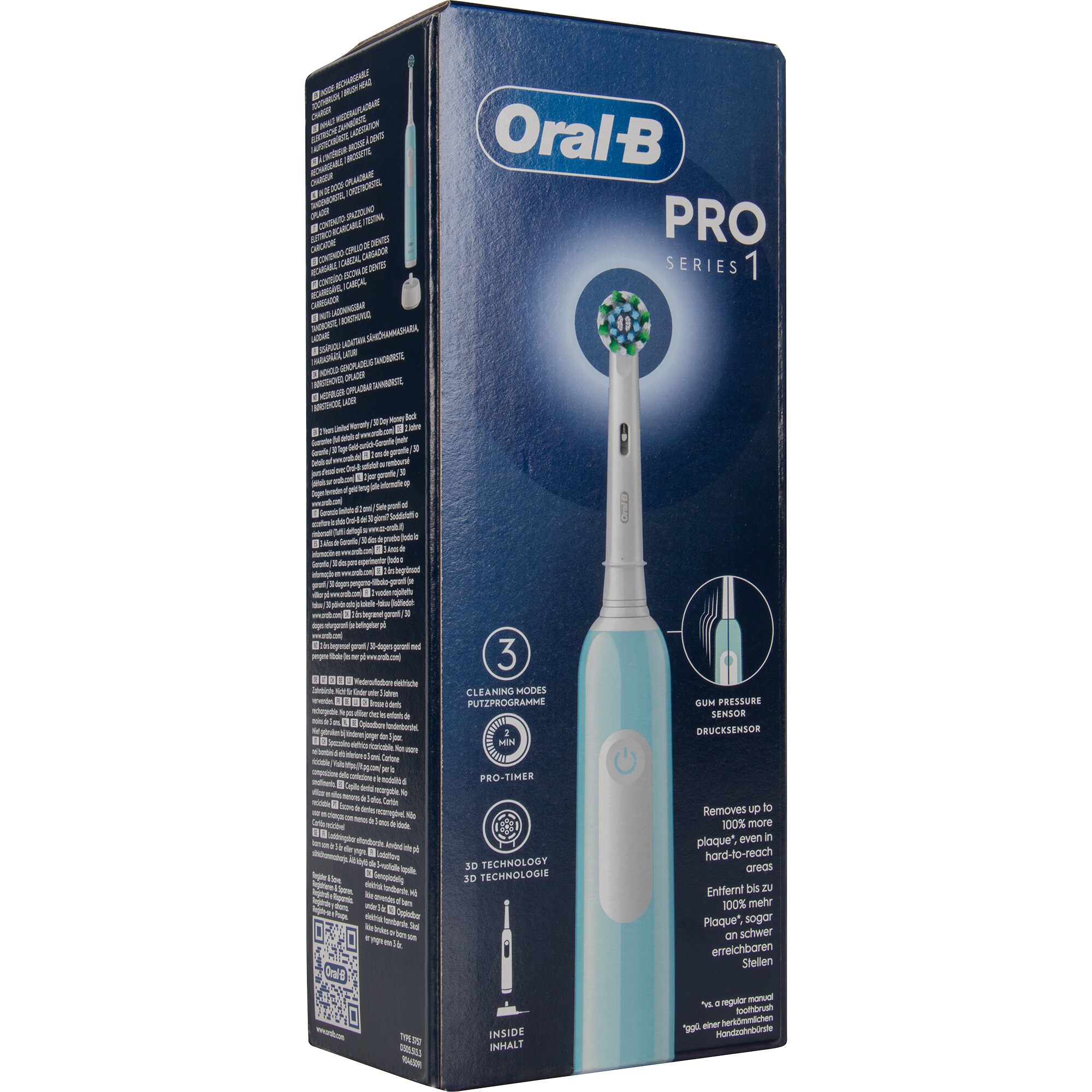 Oral-B Elektrische Zahnb&uuml;rste Oral-B Pro 1 Cross Action - Bild 1