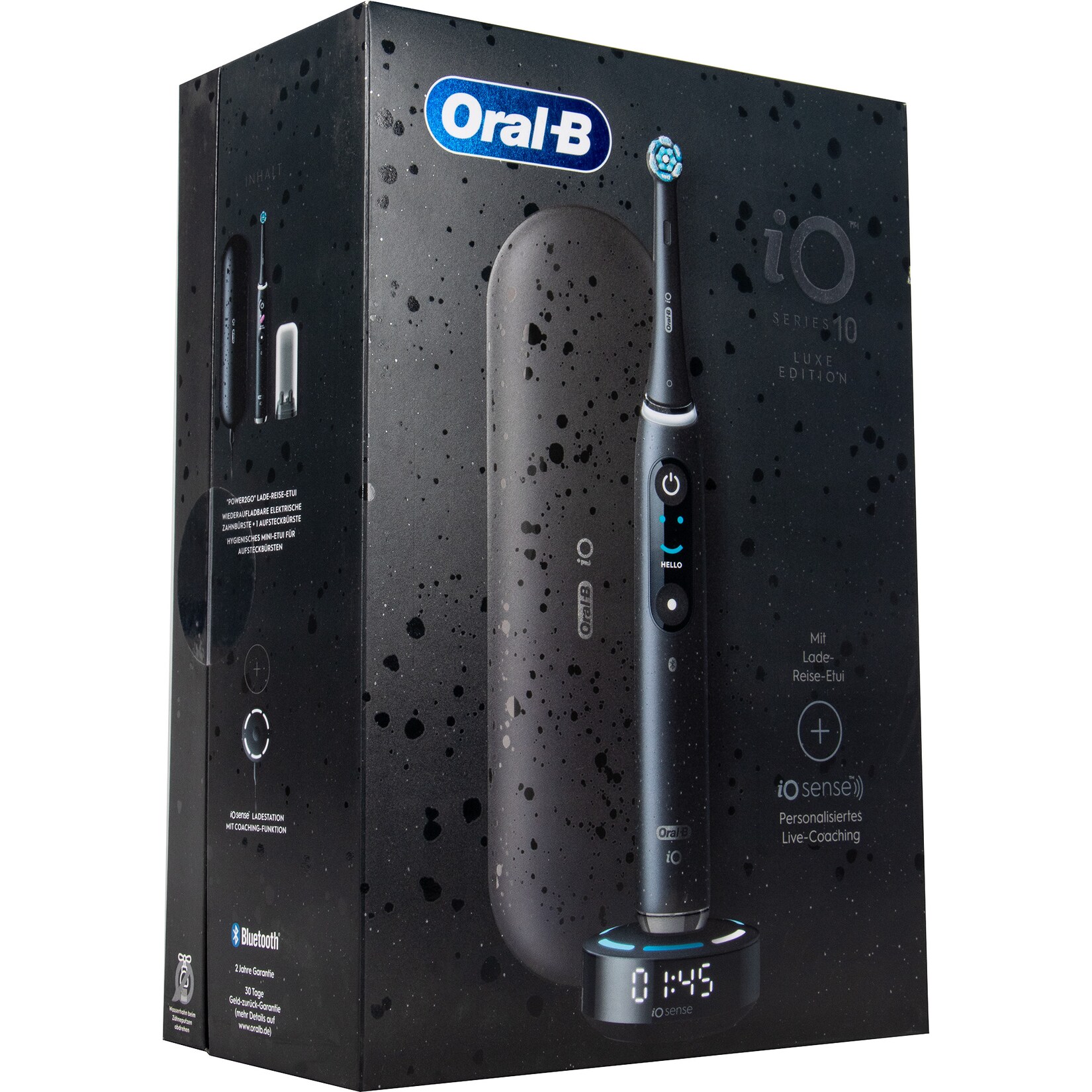 Braun Elektrische Zahnbürste Oral-B iO Series 10 Black Onyx Luxe Edition