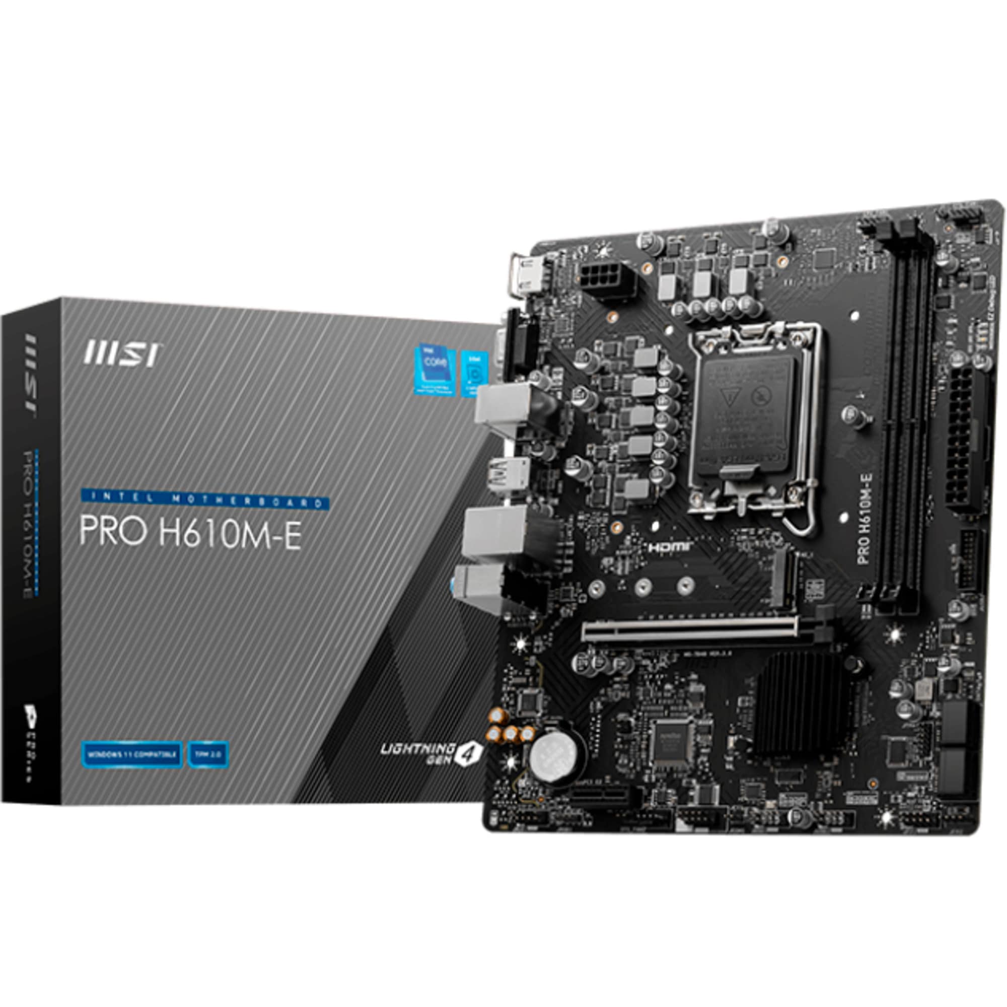 MSI Mainboard PRO H610M-E - Bild 1