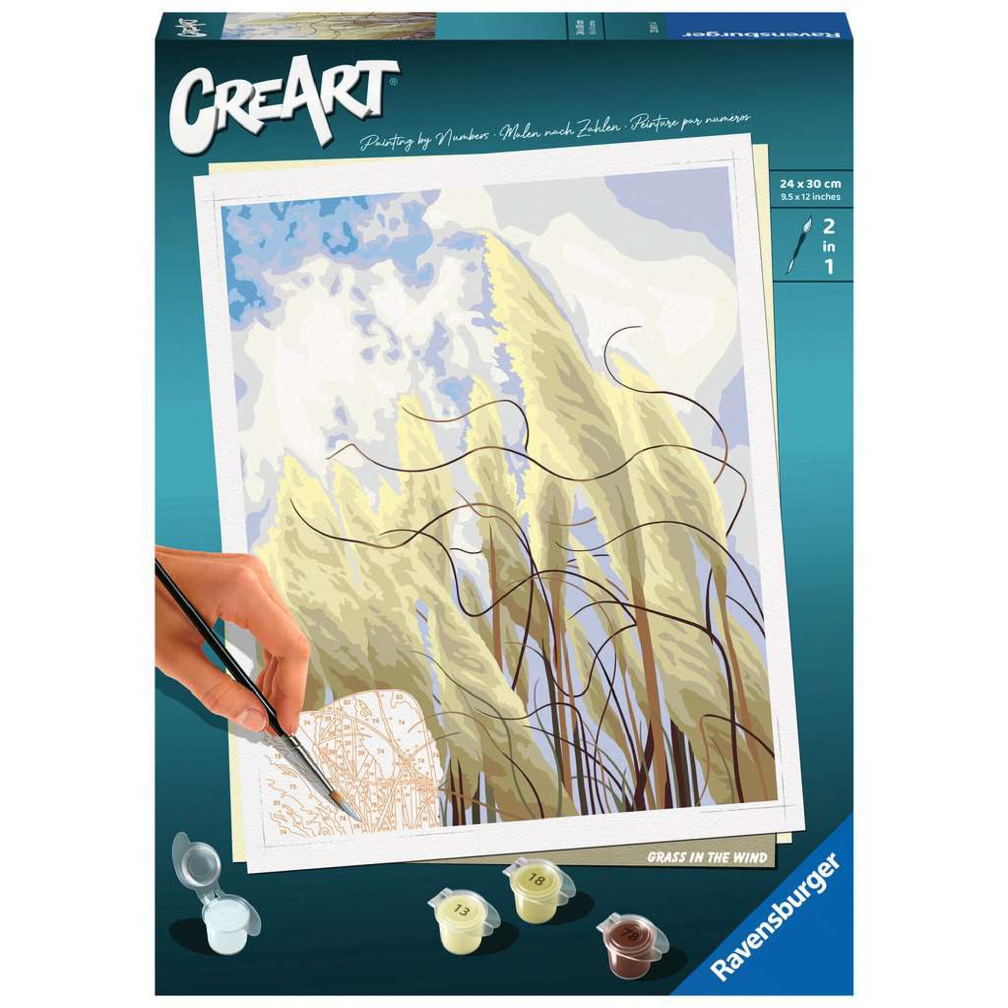 Ravensburger Malen CreArt - Grass in the Wind - Bild 1