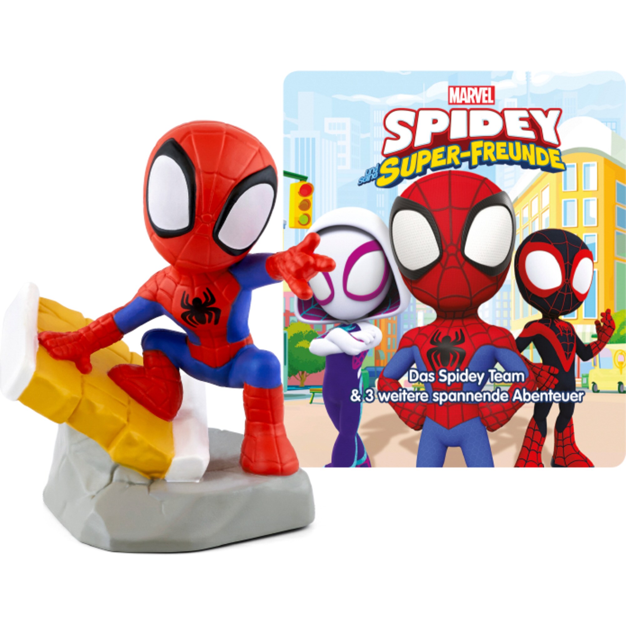 Tonies Spielfigur Spidey und seine Superfreunde - Das Spidey Team & 3 weitere spannende Abenteuer - Bild 1