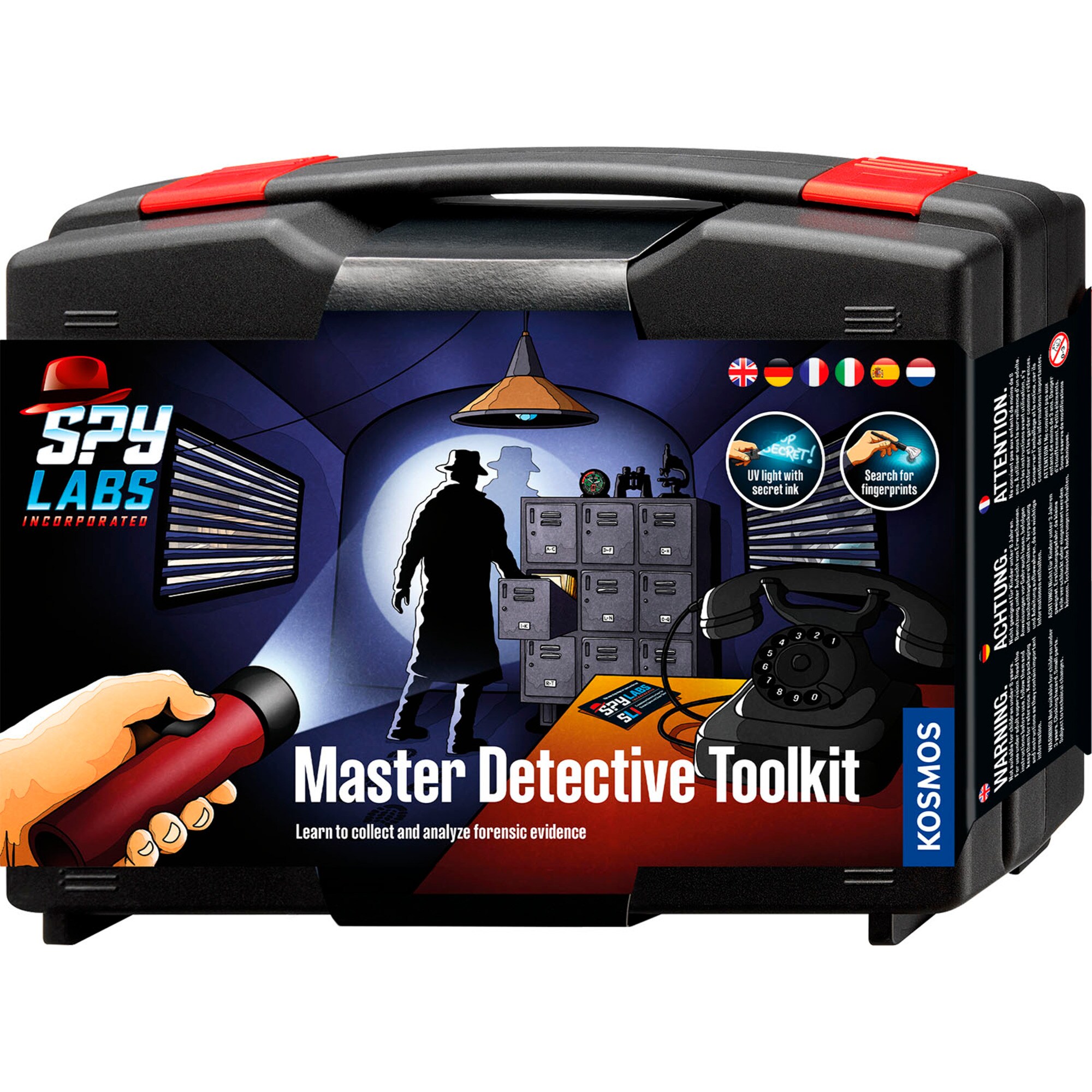 Kosmos Detektiv-Sets Spy Labs Incorporated Master Detective Toolkit V1 - Bild 1