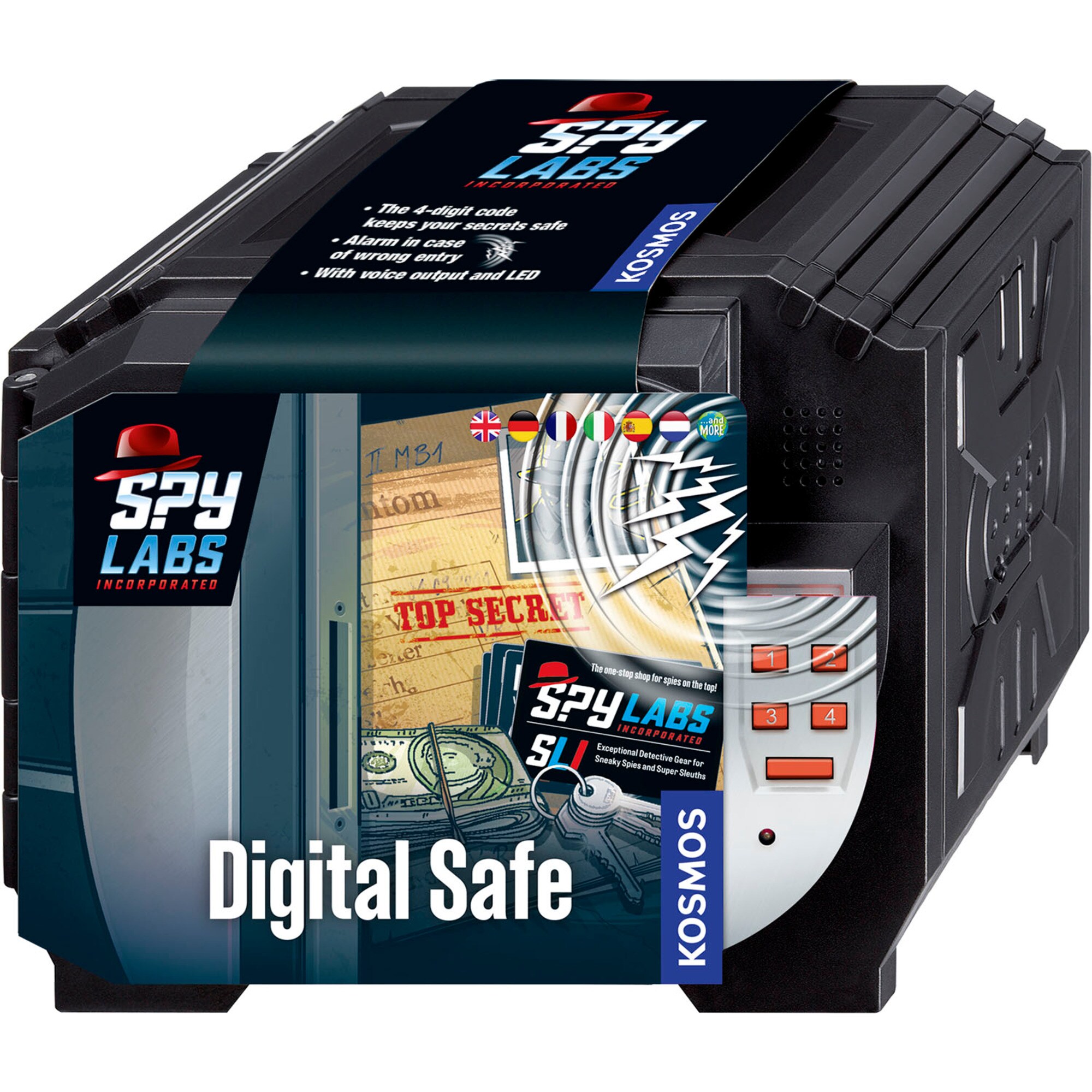 Kosmos Detektiv-Sets Spy Labs Incorporated Digital Safe - Bild 1