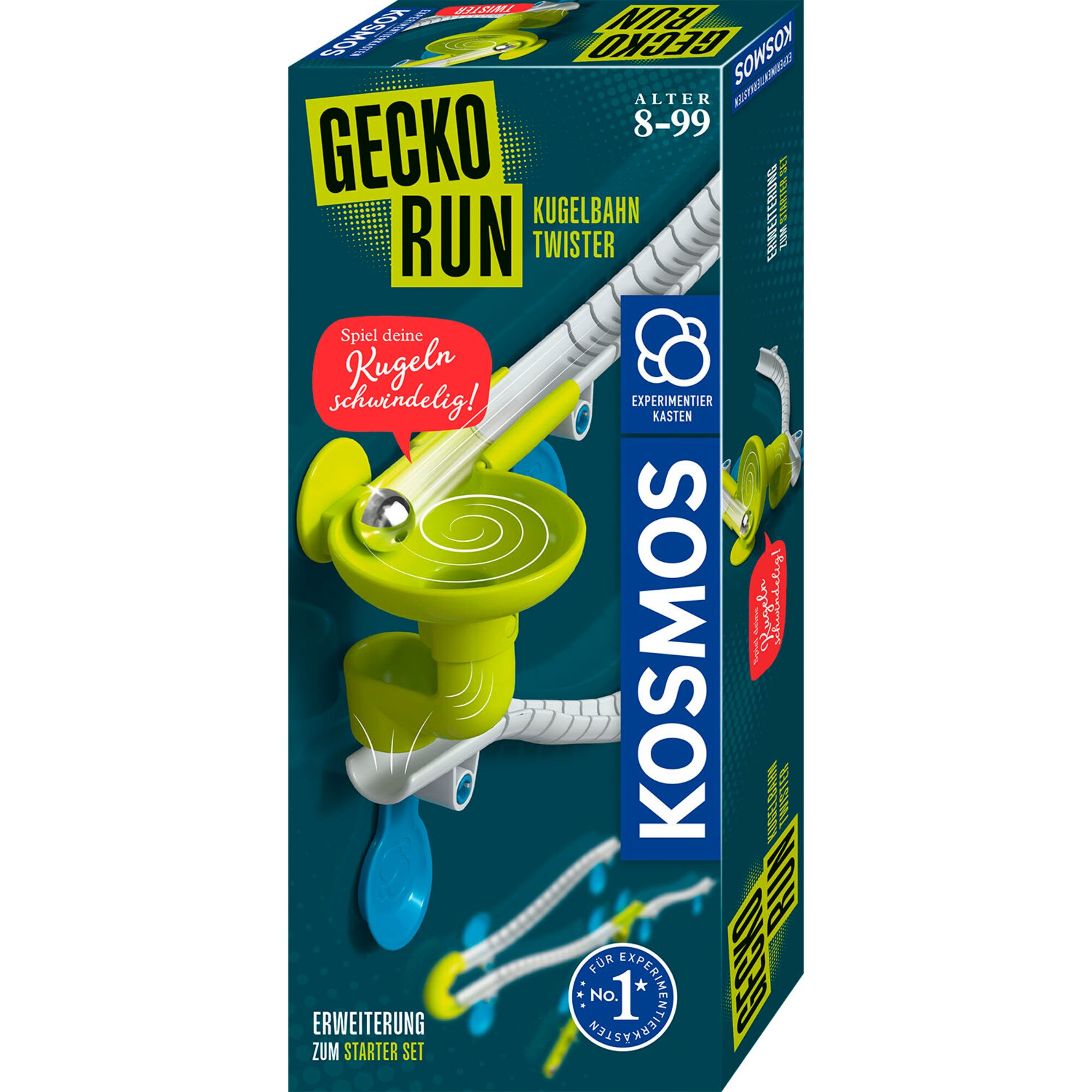 Kosmos Kugelbahn Gecko Run - Twister - Bild 1