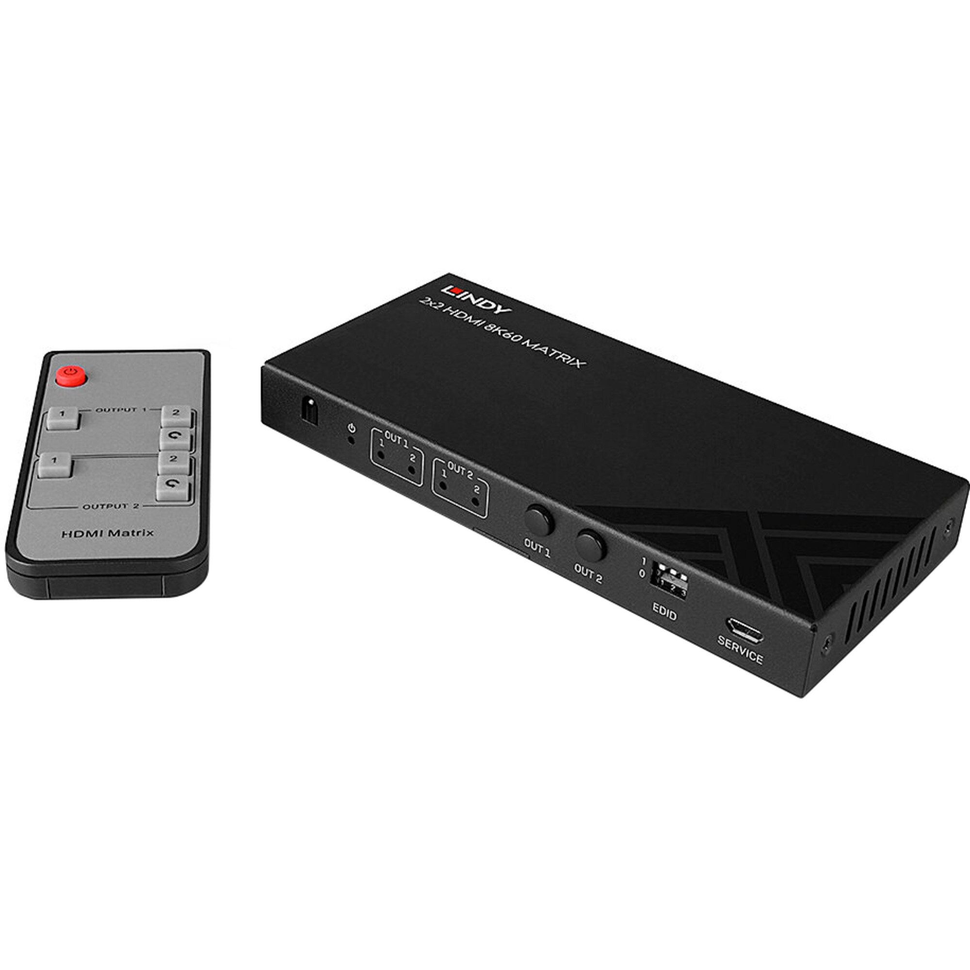 Lindy HDMI Switch 2x2 8K60 Matrix HDMI Switch - Bild 1