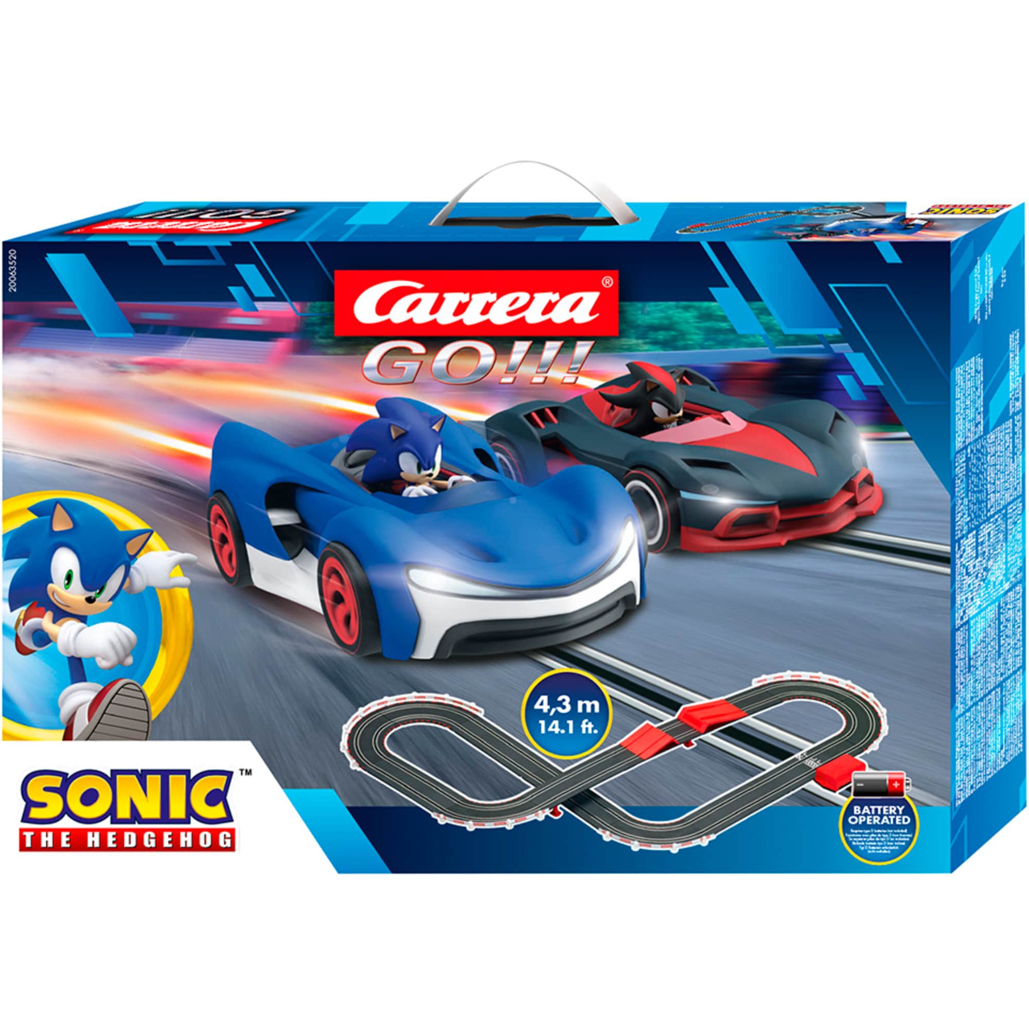 Carrera Rennbahn GO!!! Sonic the Hedgehog - Bild 1
