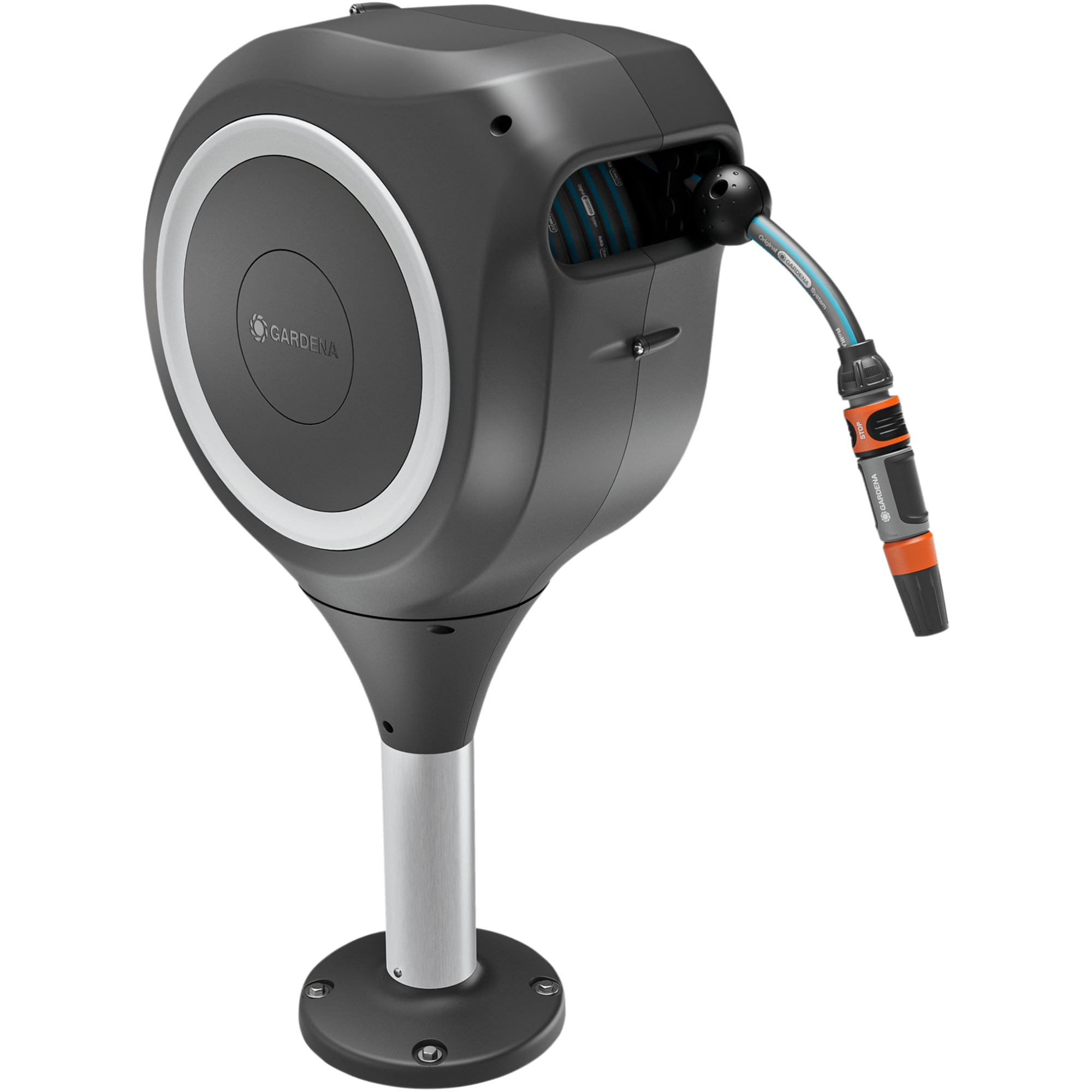 GARDENA Schlauchtrommel Terrassen-Schlauchbox RollUp M, 20 Meter - Bild 1