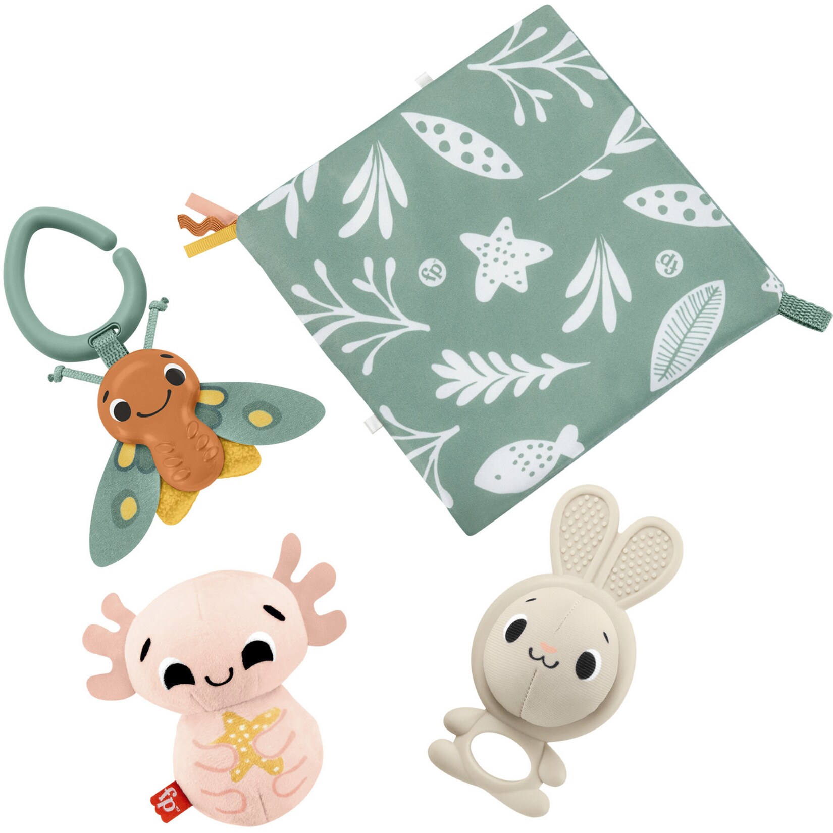 Fisher-Price Beißring Sensorische Erlebnisse Geschenkset | 00194735171415