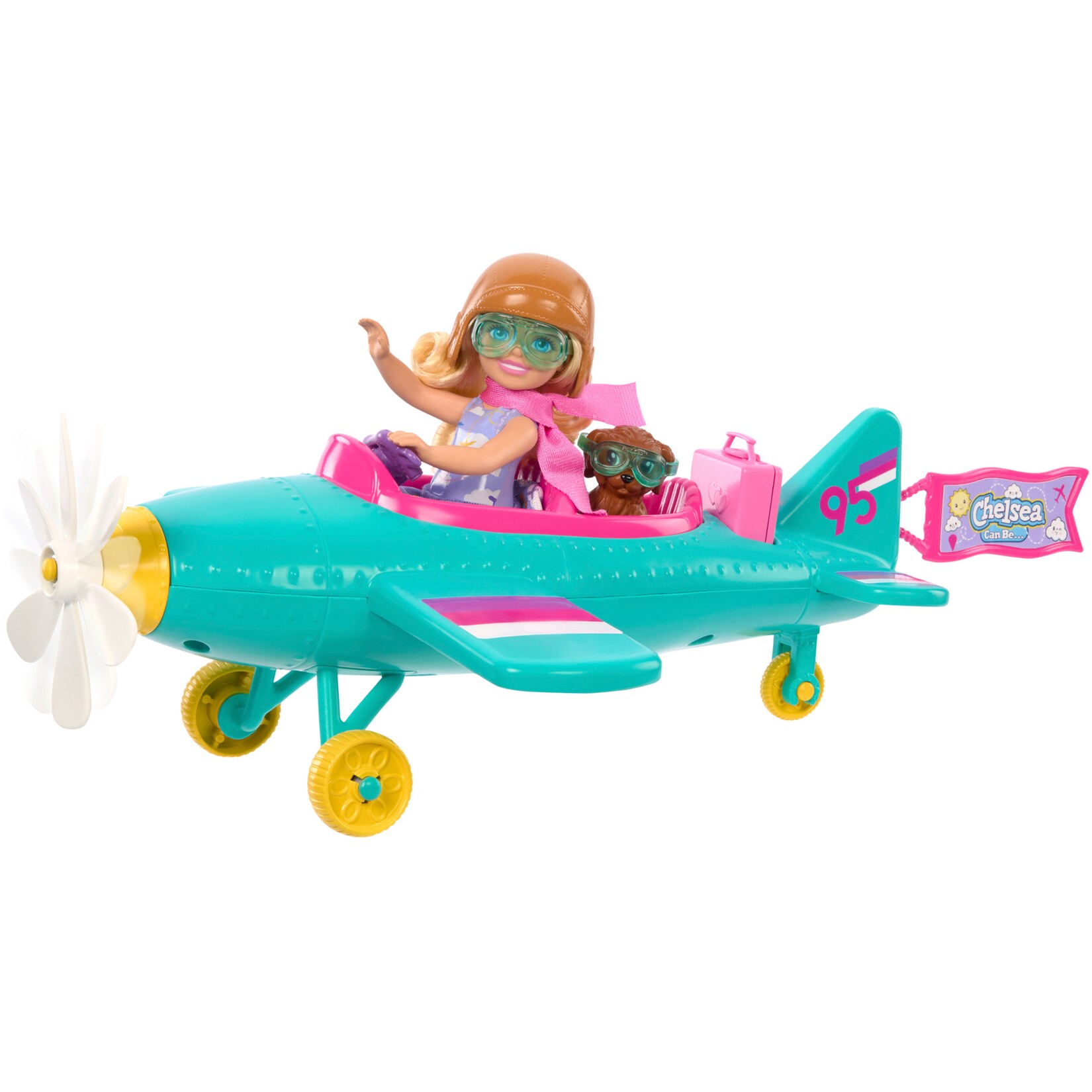 Barbie Puppe Barbie Chelsea Flugzeug Puppe und Spielset | 00194735192120
