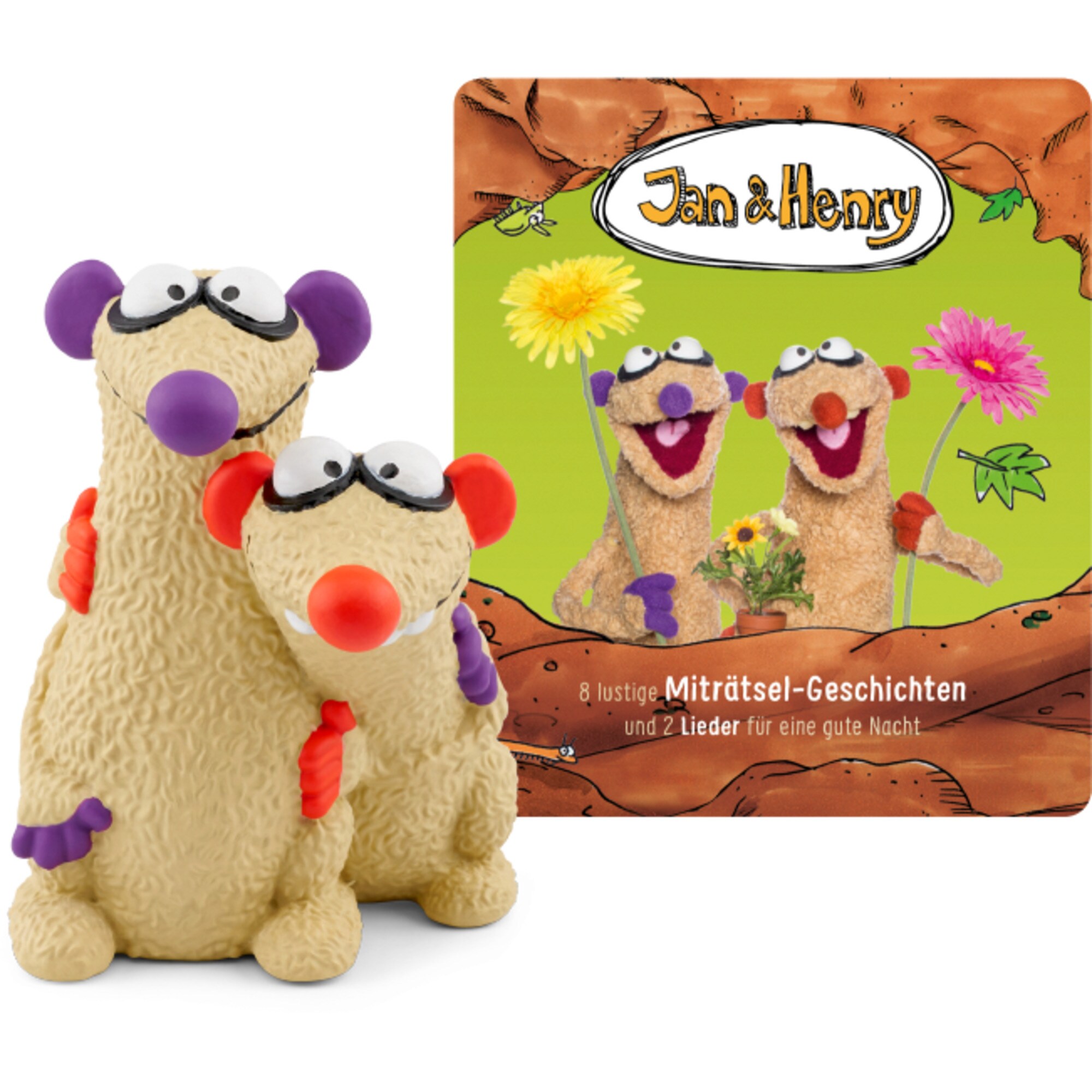 Tonies Spielfigur Jan & Henry - 8 R&auml;tsel und 2 Lieder - Bild 1