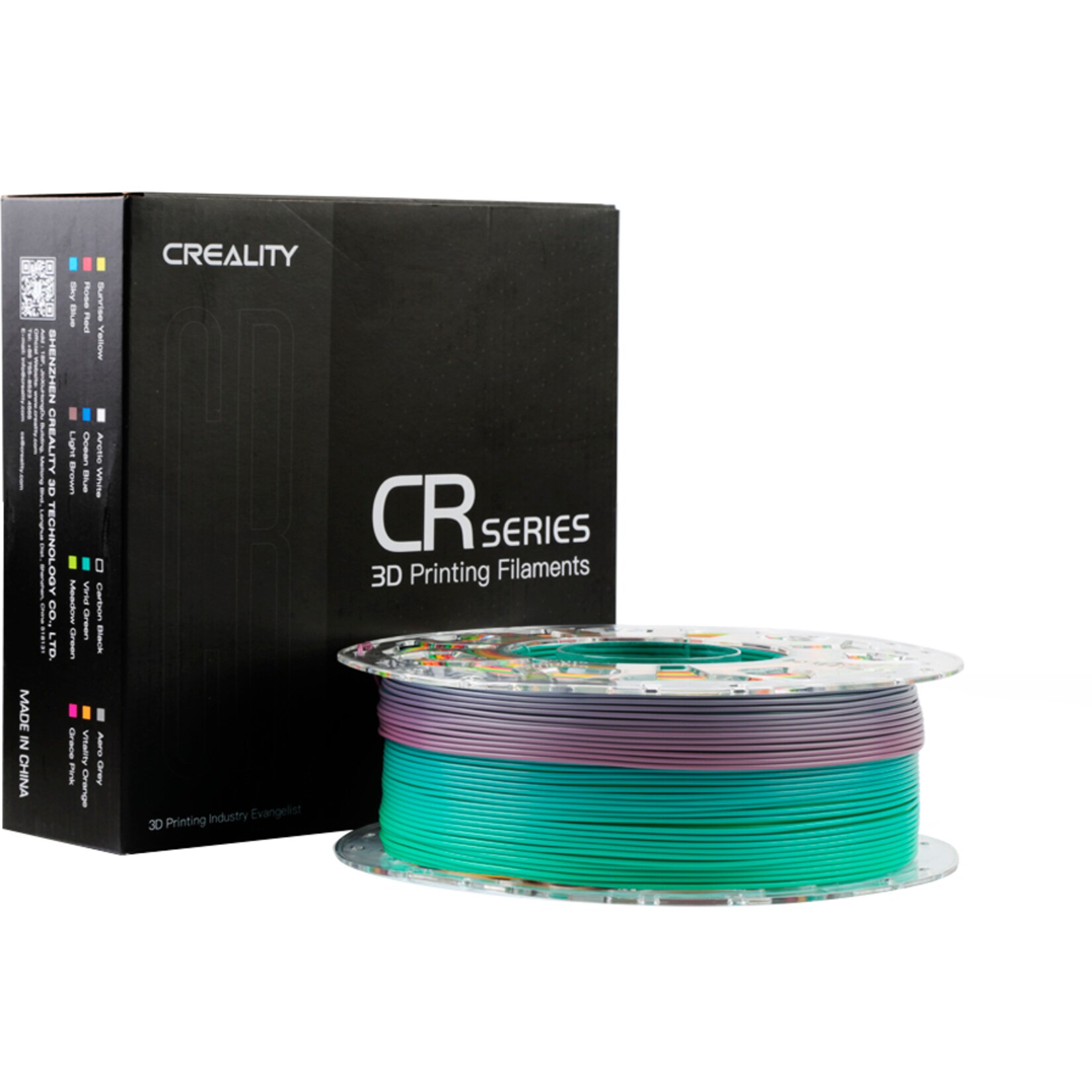 Creality 3D-Filament CR PLA Filament Rainbow | 06971636405474