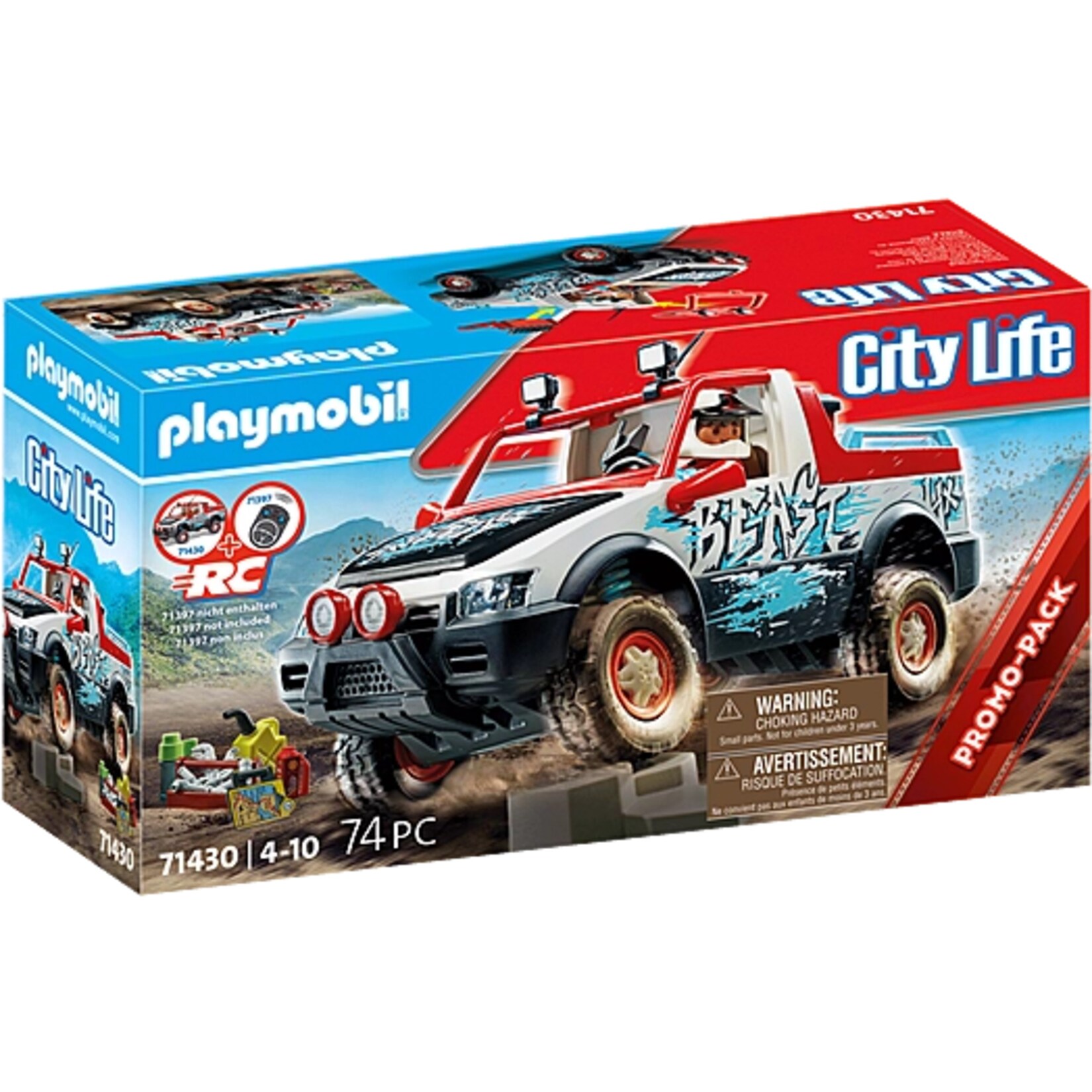 PLAYMOBIL Konstruktionsspielzeug City Life Rally-Car