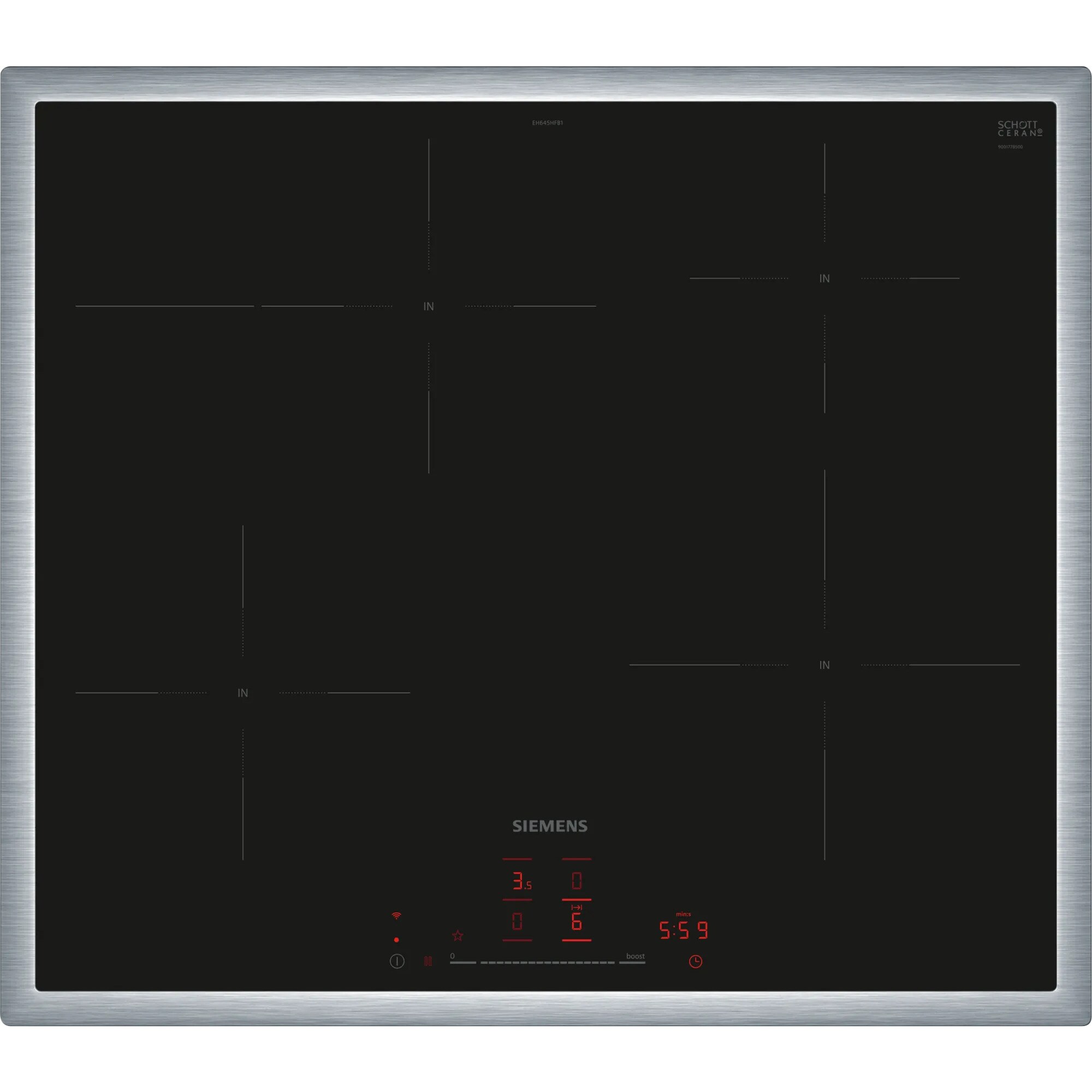 Siemens Autarkes Kochfeld EH645HFB1E iQ300 - Bild 1