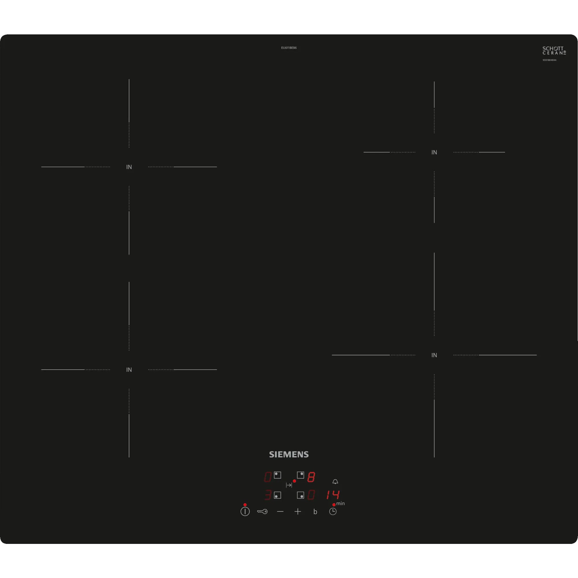 Siemens Autarkes Kochfeld EU611BEB6E iQ100 - Bild 1
