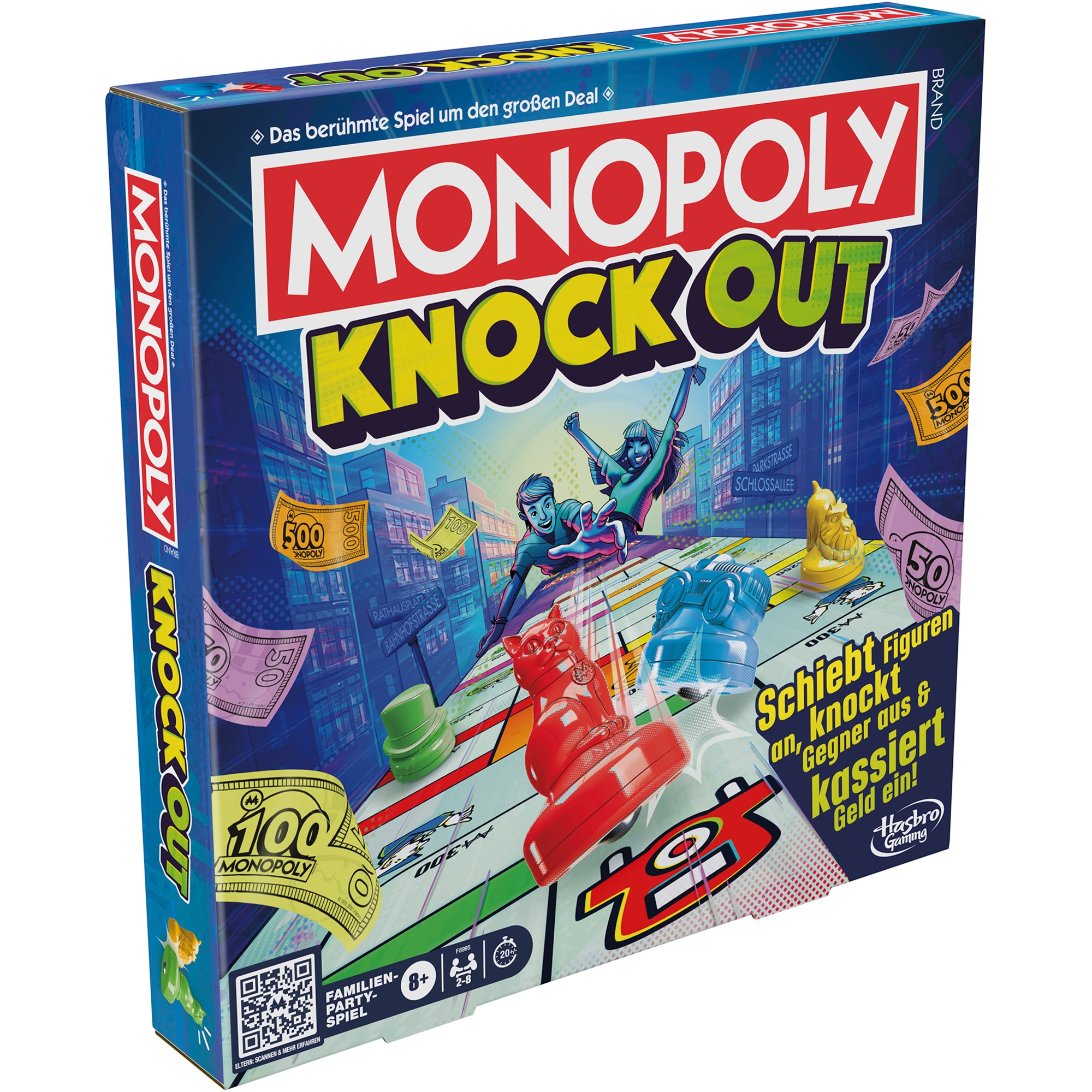 Hasbro Partyspiel Monopoly Knockout - Bild 1