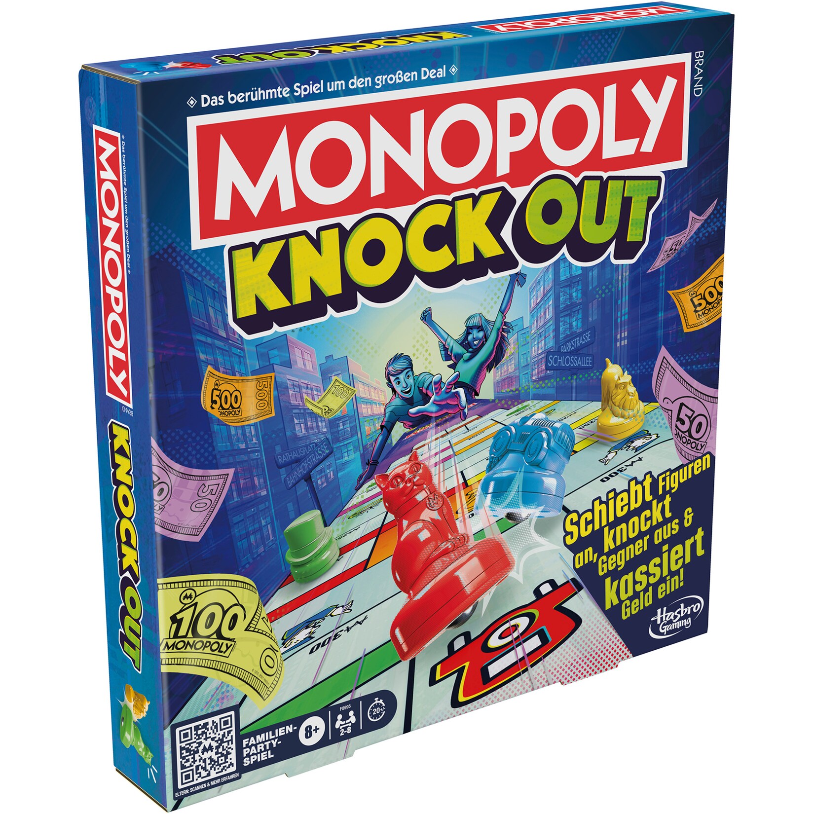 Hasbro Partyspiel Monopoly Knockout