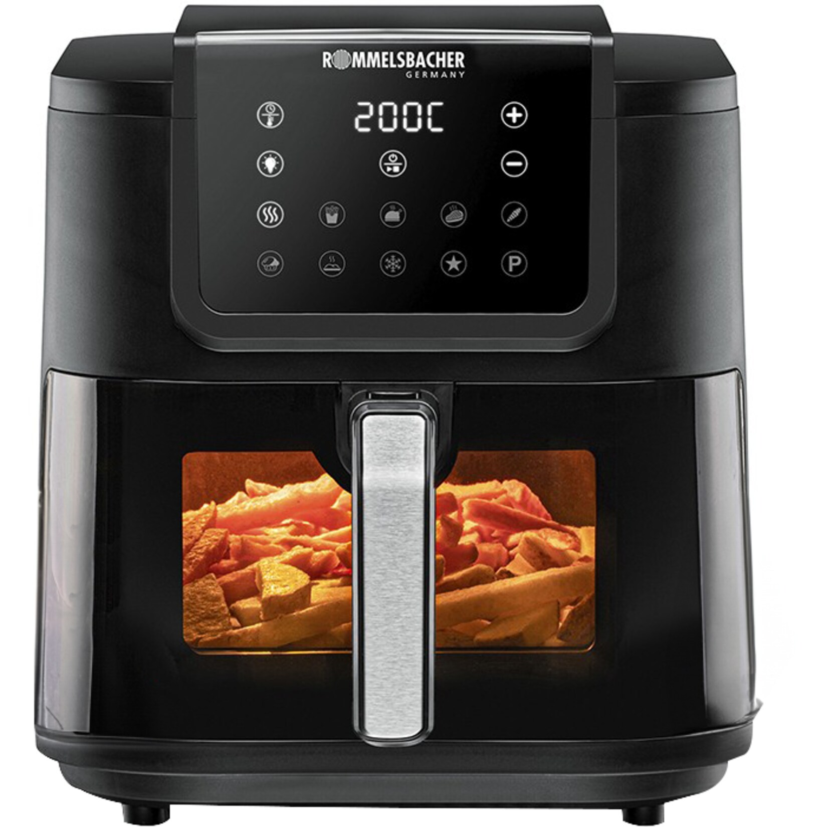 Rommelsbacher Heißluftfritteuse Heißluftfritteuse FRH 1700 XXL | 04001797813022