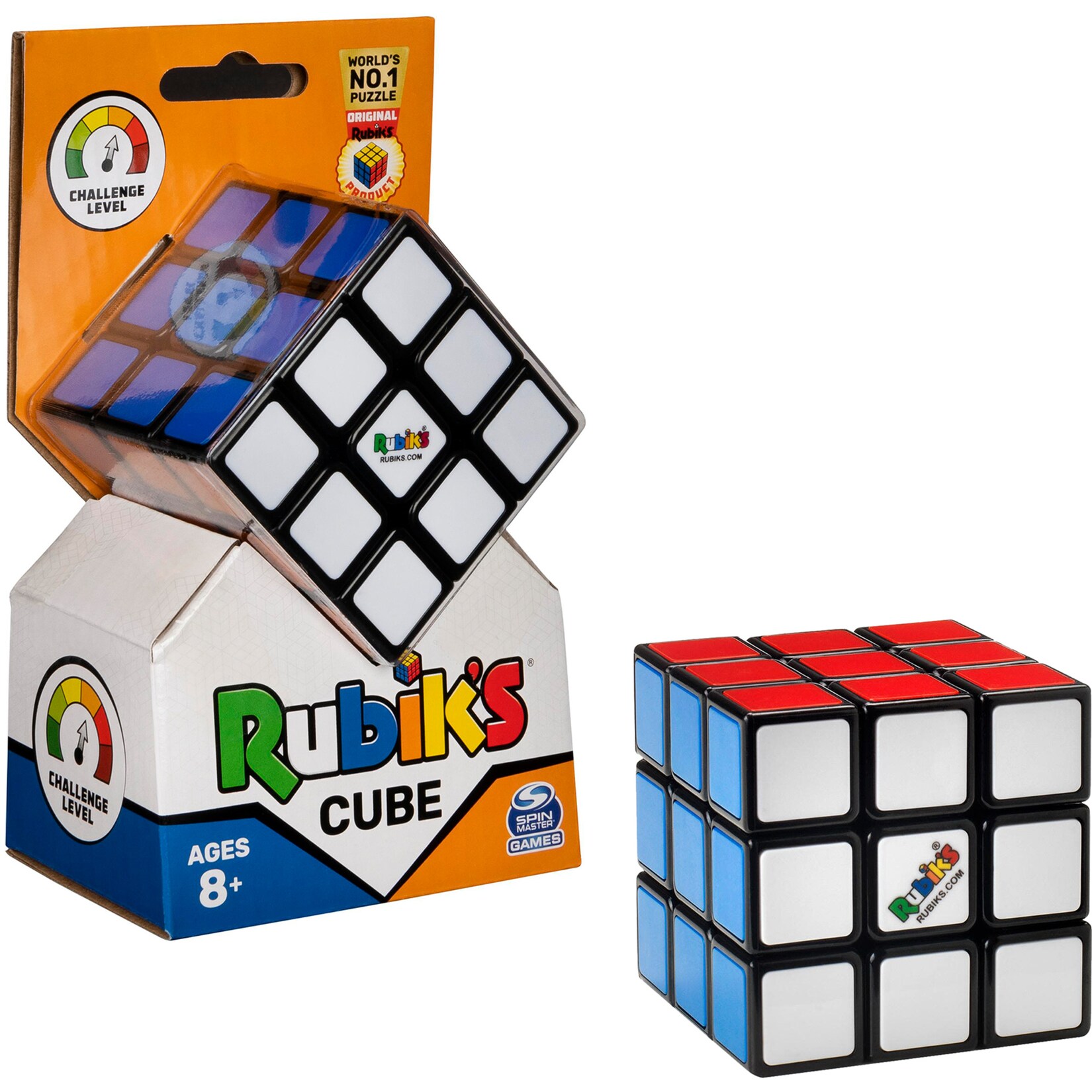 Spinmaster Geschicklichkeitsspiel Rubik’s – Cube 3×3 Zauberwürfel | 00778988419571
