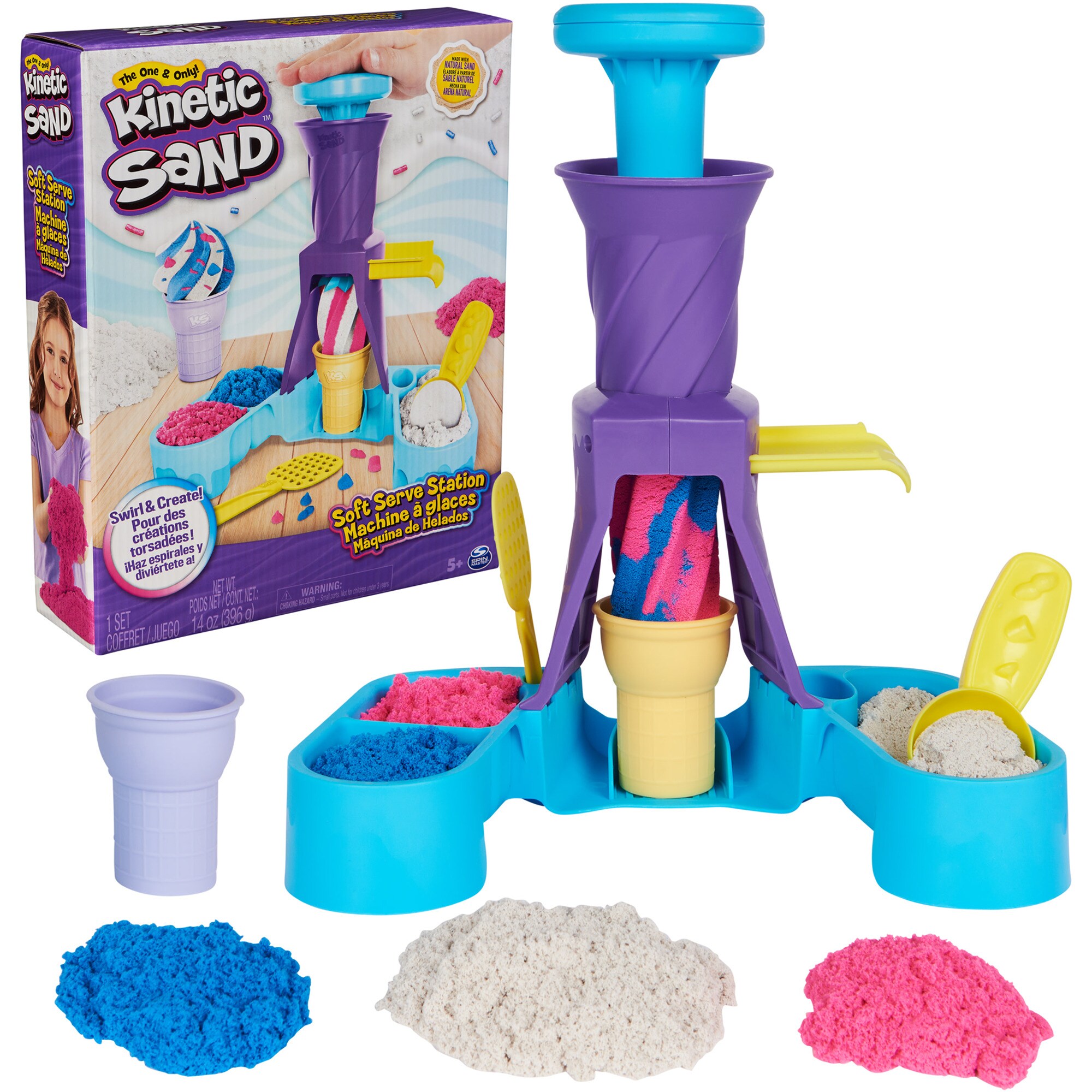 Kinetic Sand Spielsand Kinetic Sand - Softeis Station - Bild 1