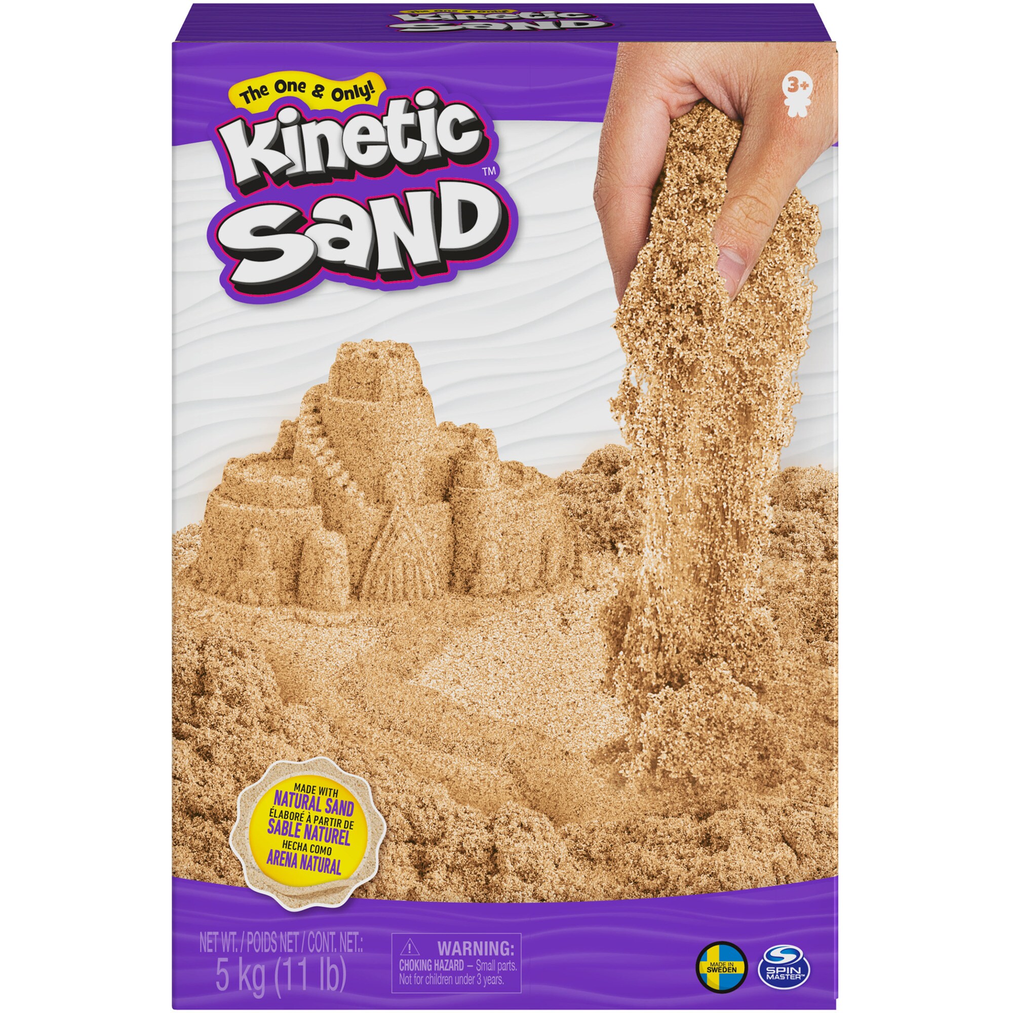 Kinetic Sand Spielsand Kinetic Sand - Naturbraun - Bild 1