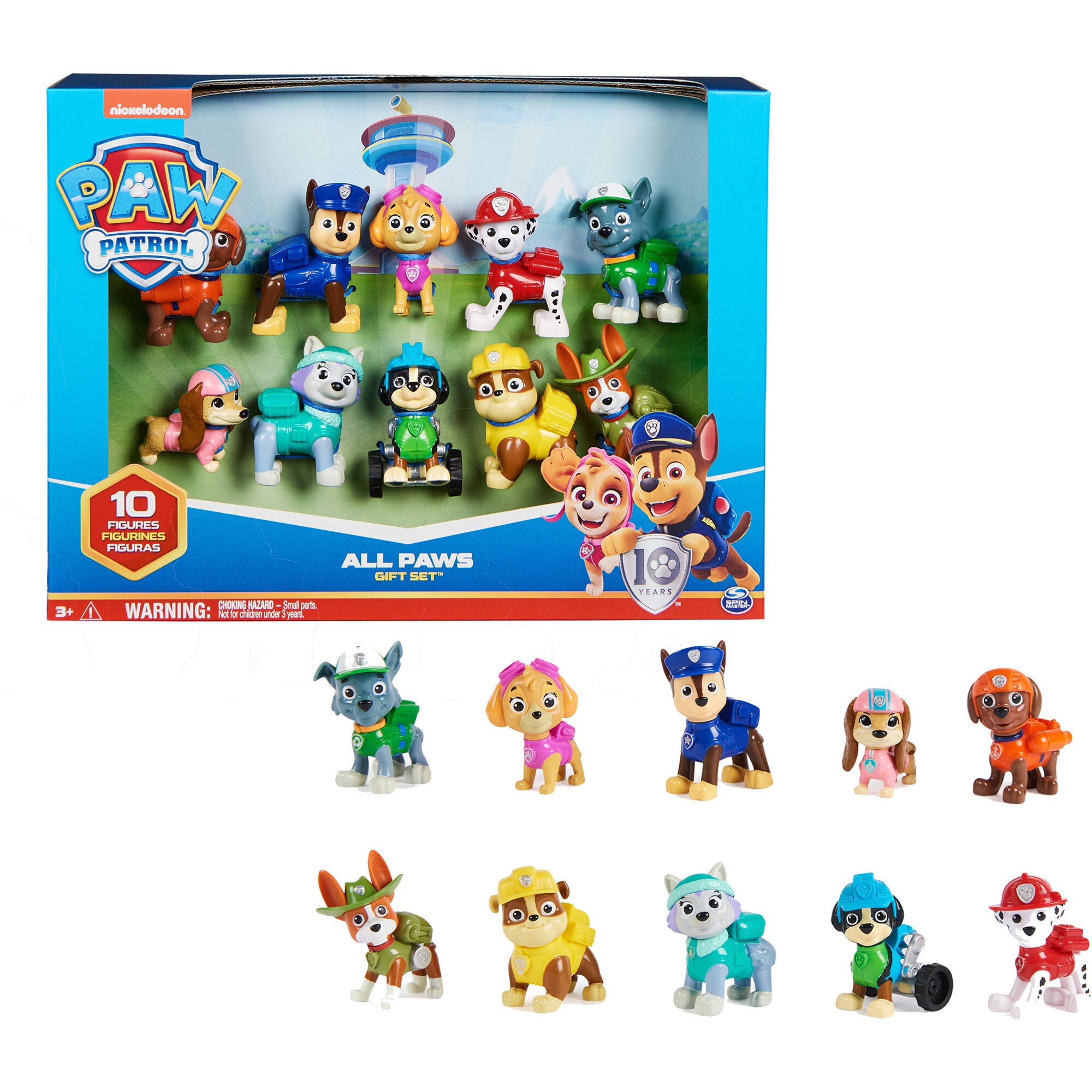 PAW PATROL Spielfigur PAW Patrol - Action Pack Pups Geschenkset - Bild 1